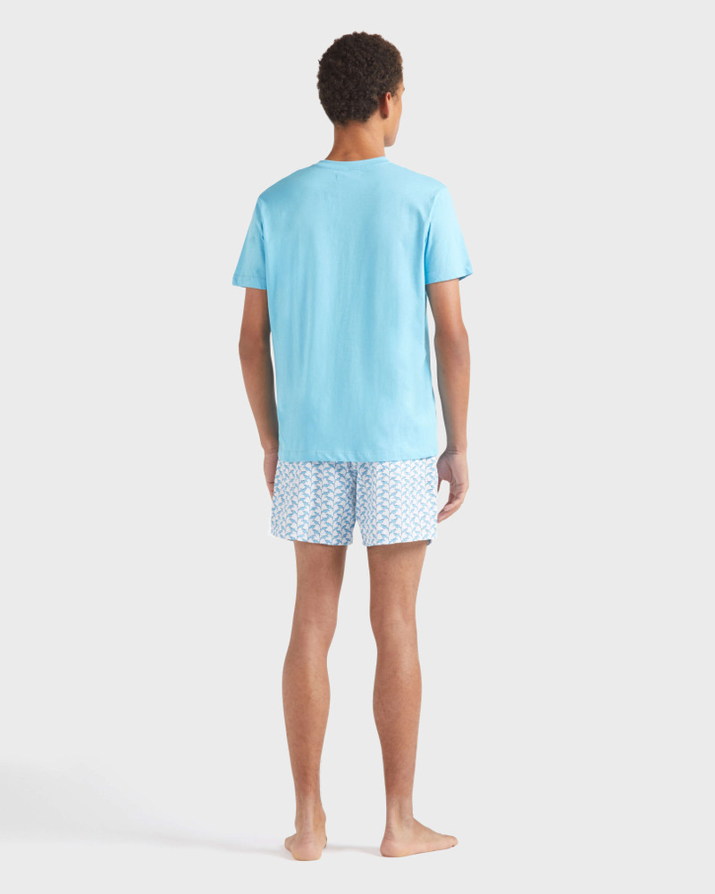 남자 코튼 티셔츠 Contrasted Placed Gomy 로고 7