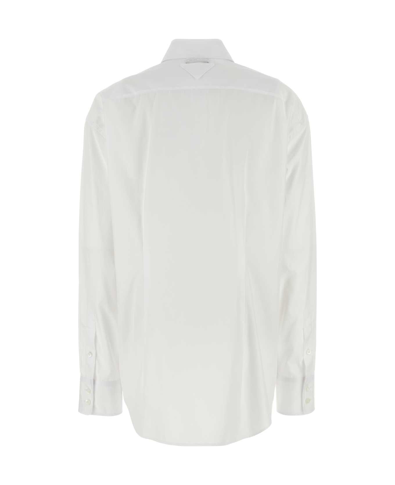 White Poplin Shirt - 2
