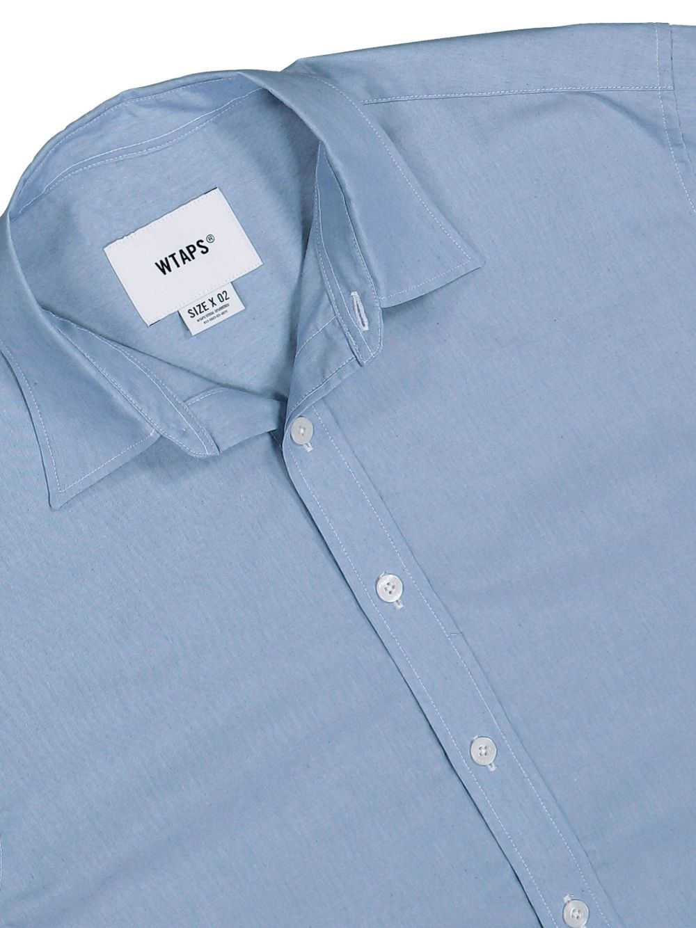 long-sleeve cotton-blend shirt - 3