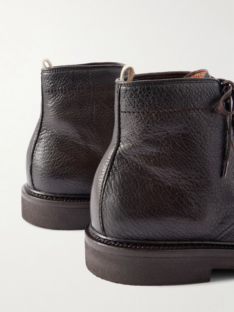 Hopkins Flexi 203 Full-Grain Deerskin Boots Dark brown 5