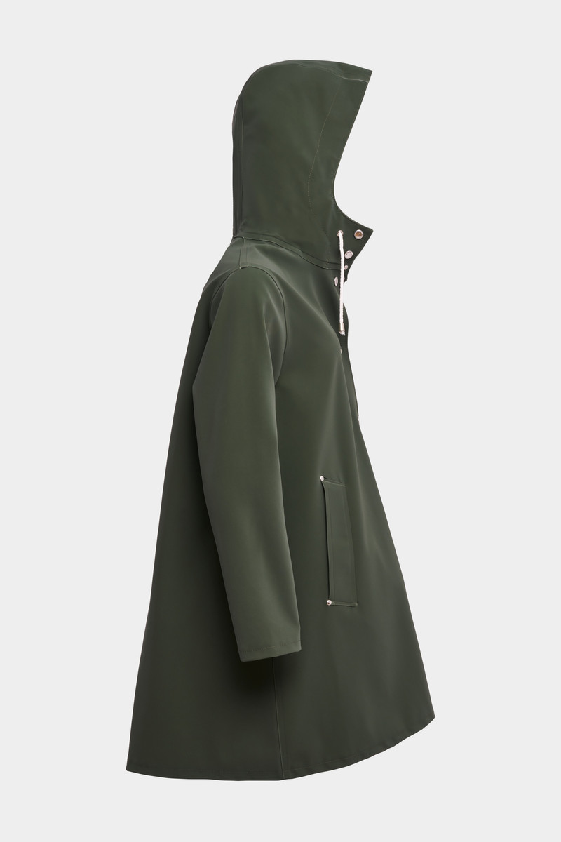 Mosebacke Matte Raincoat Green 5