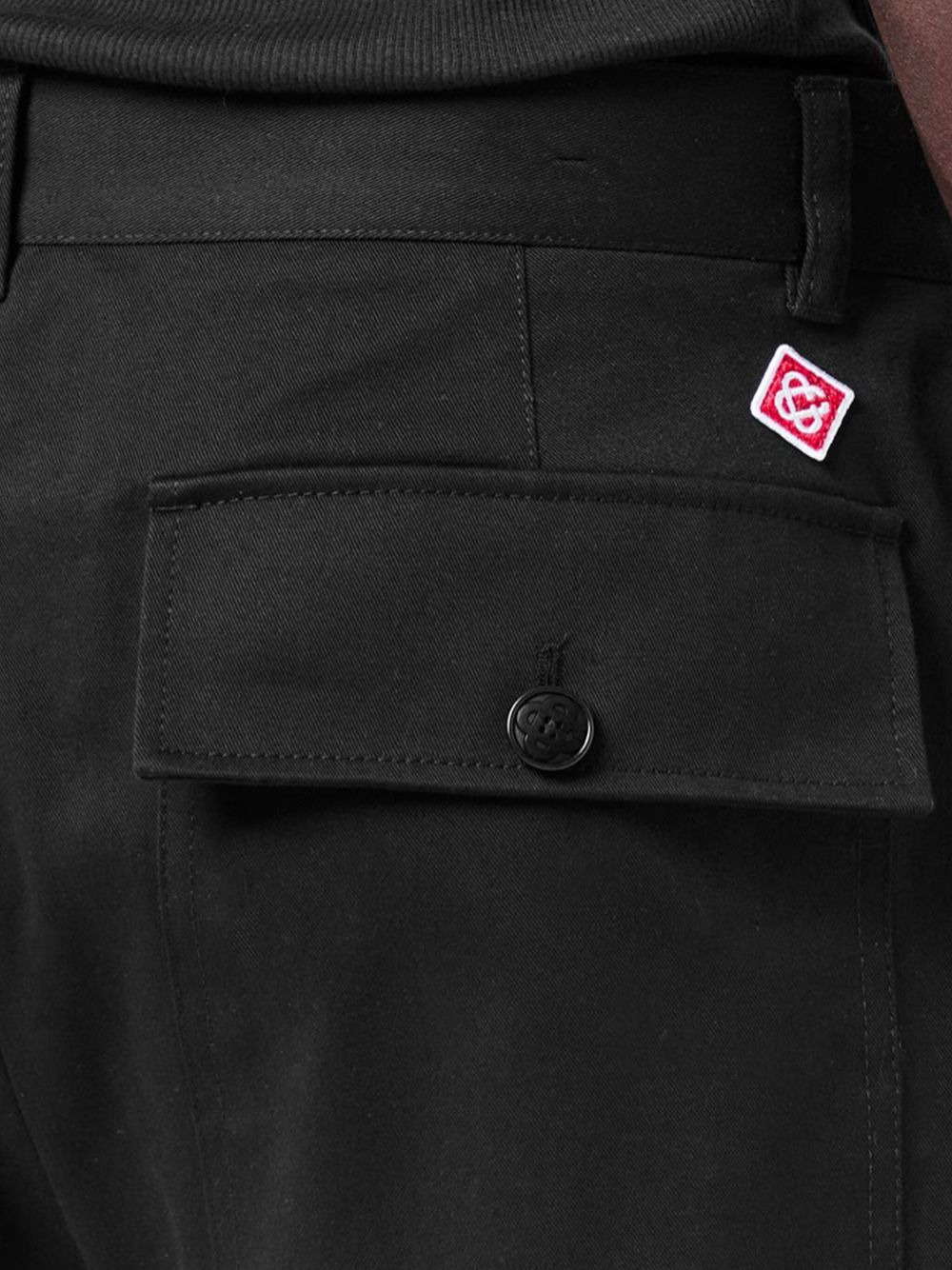 patch-pocket trousers - 2