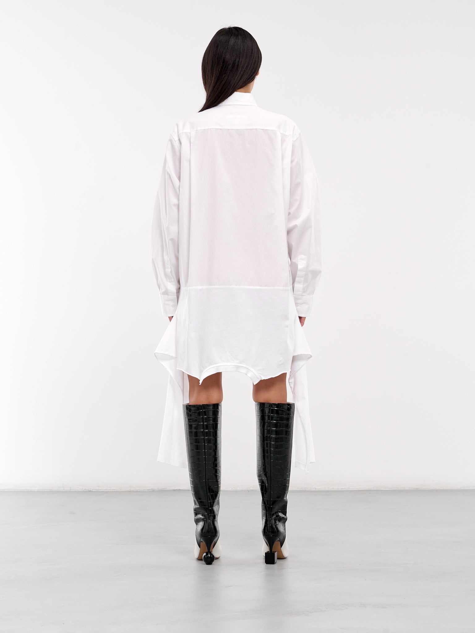 Poplin Shirt Dress - 3