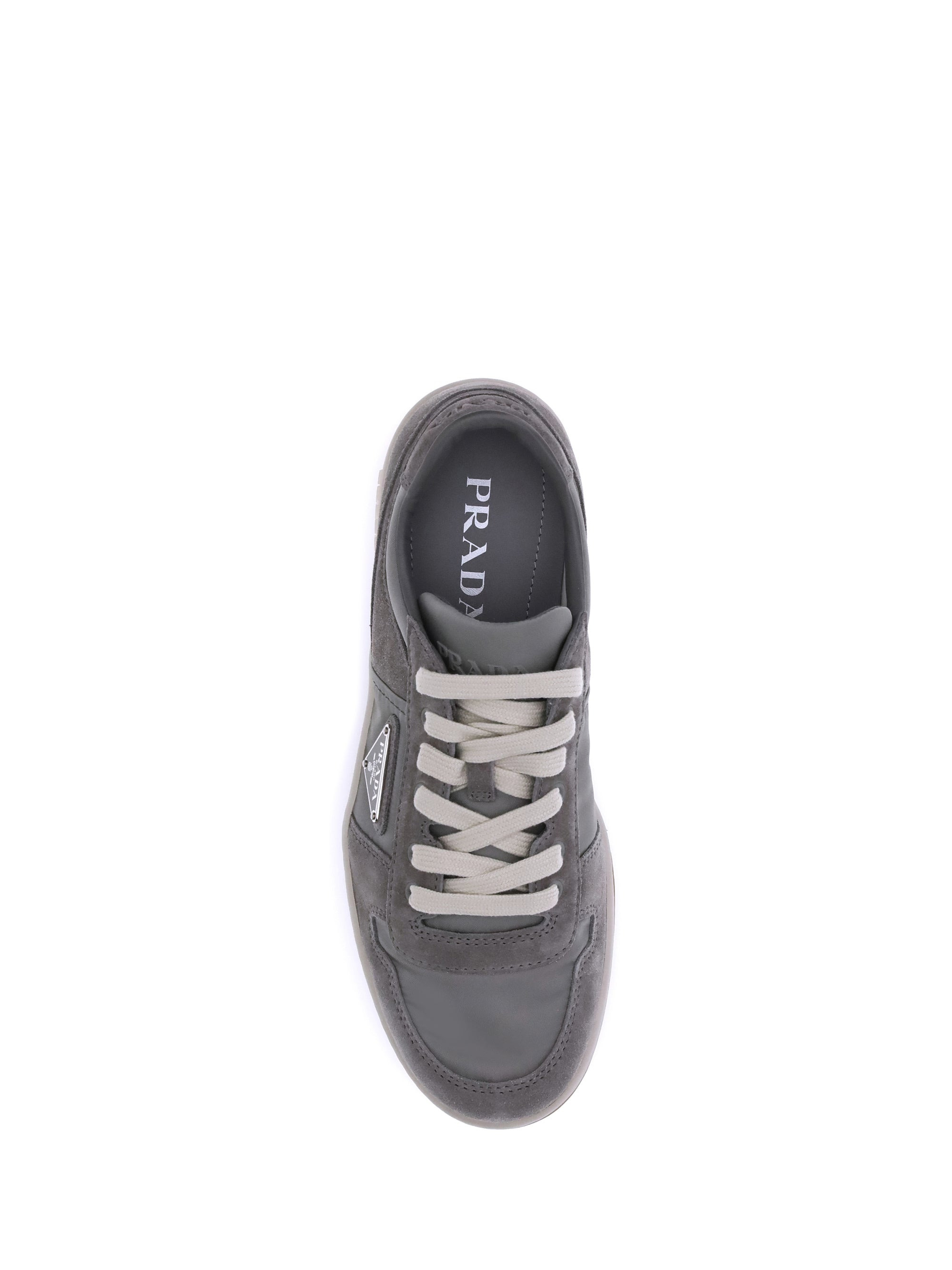 Prada Men Suede Leather Sneakers - 4