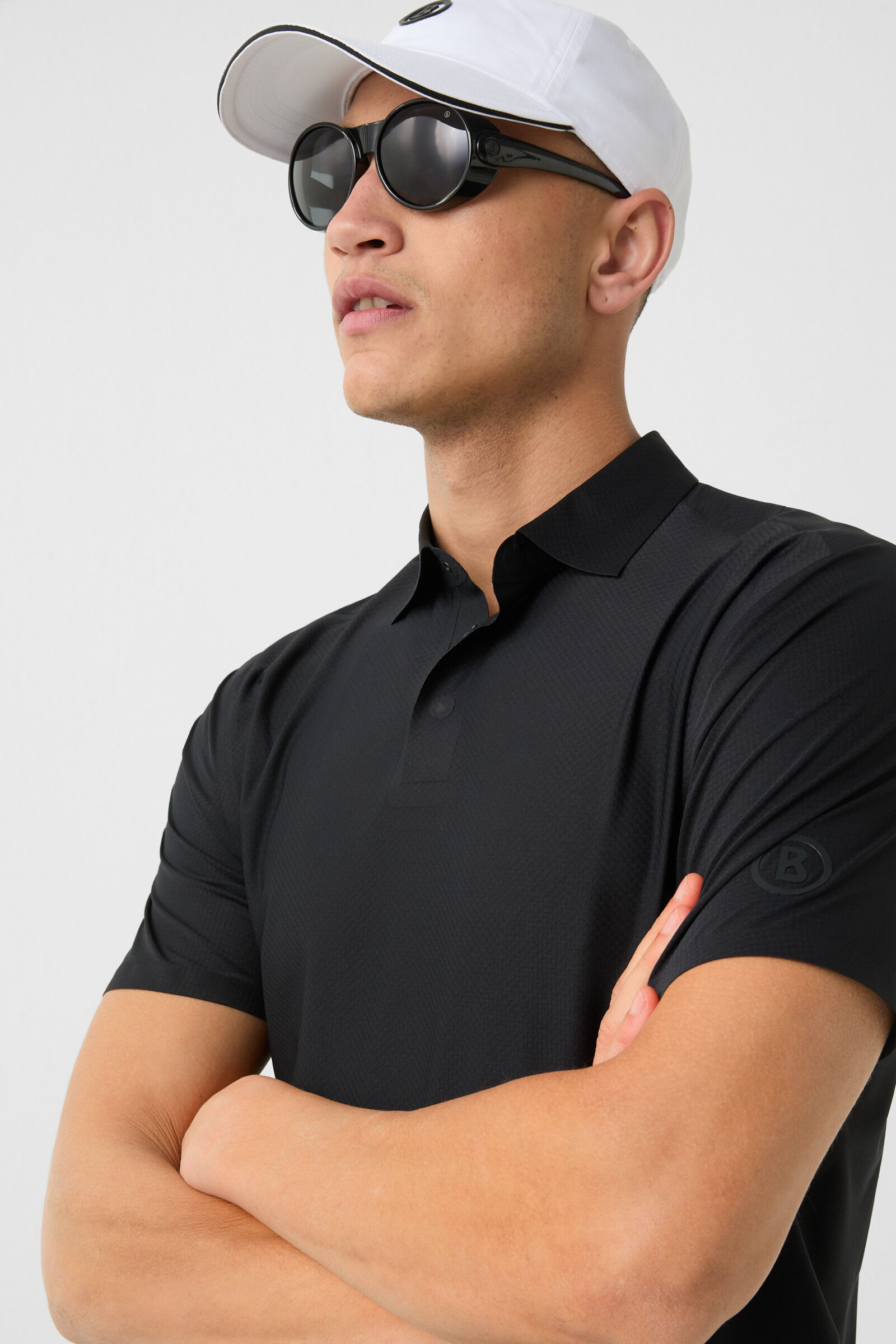 Casimir Functional polo shirt in Black - 6