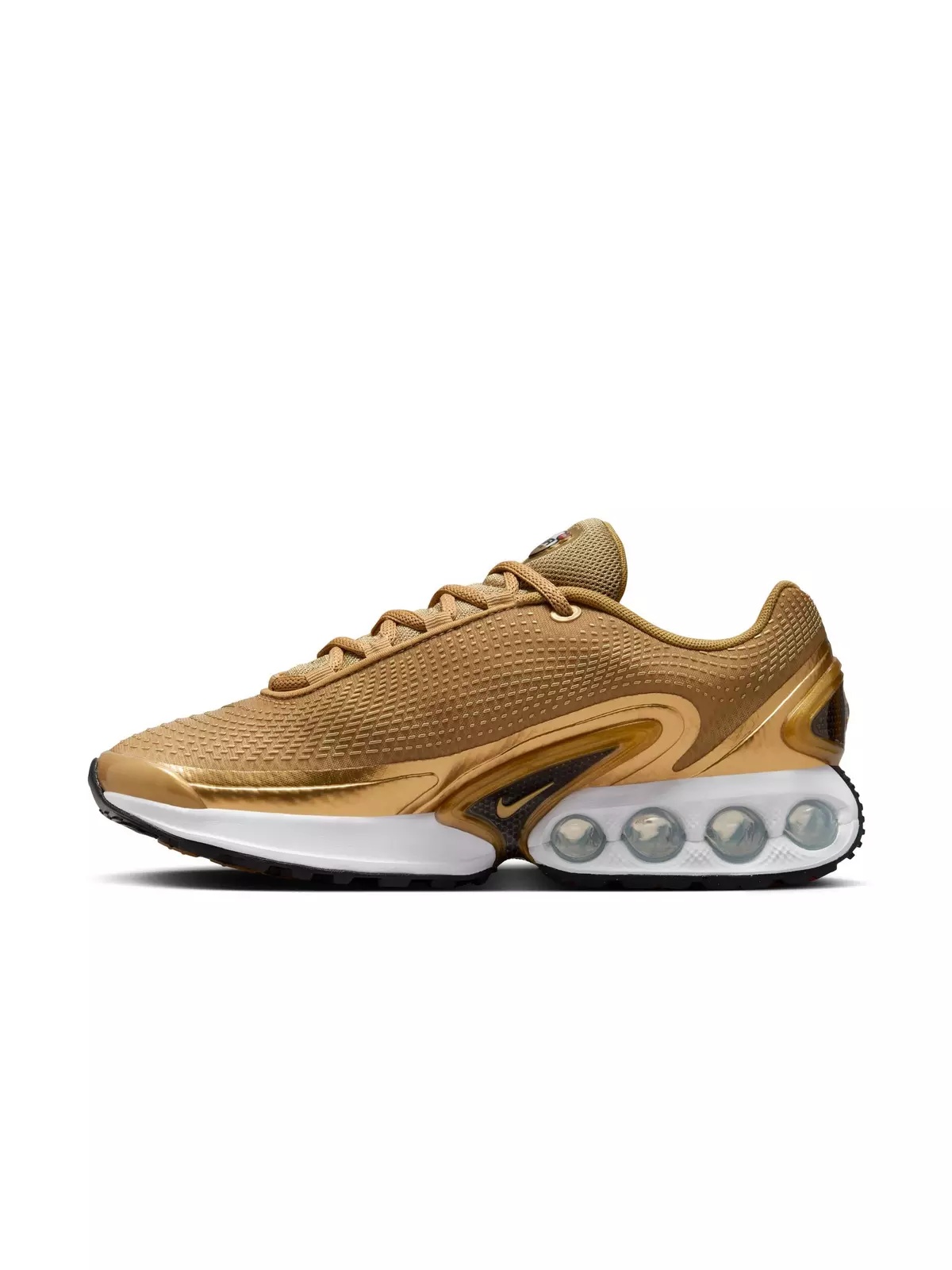 Air Max Dn Premium "Metallic Gold/Black/White" Women's Shoe - 4