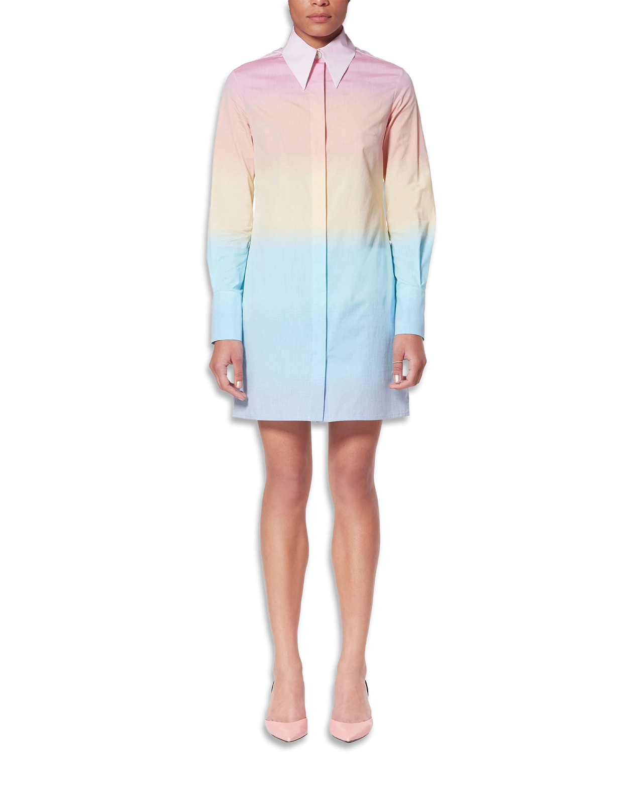 Rainbow Cotton Dress - 2