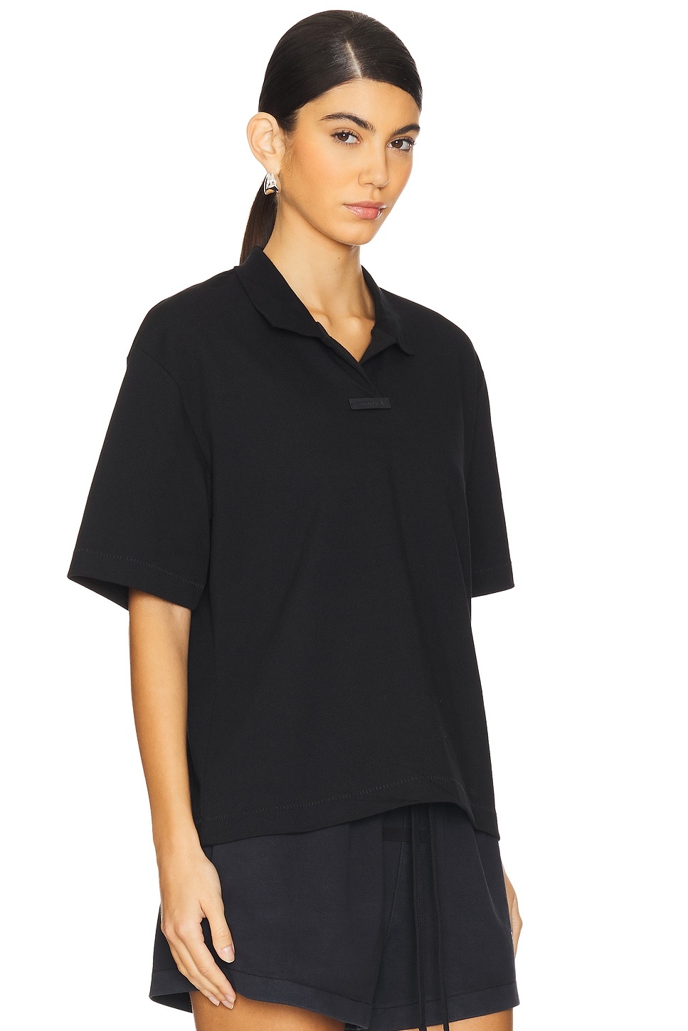 Short Sleeve Polo Top - 2