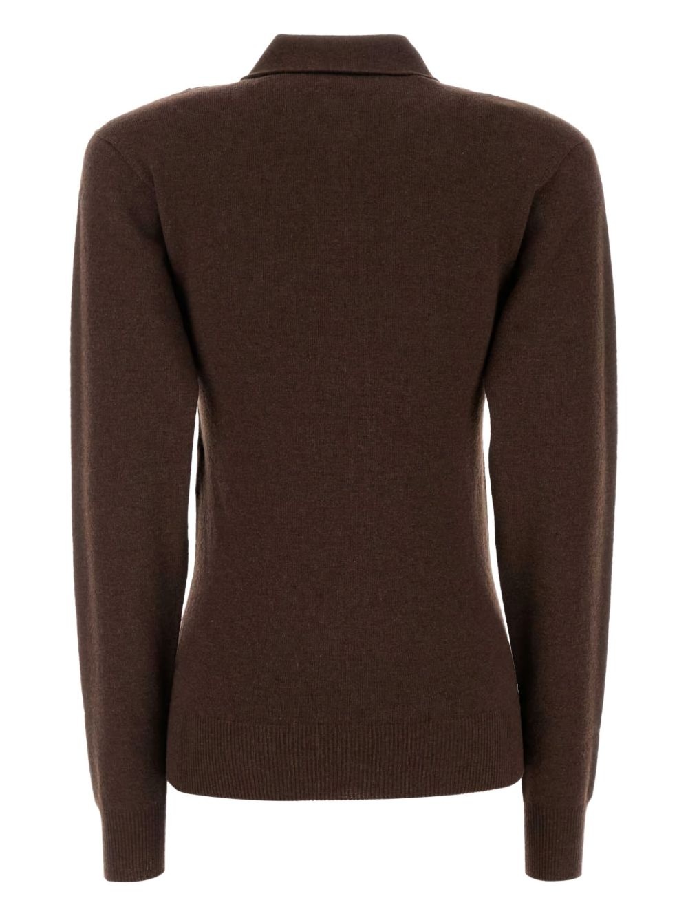 long-sleeved polo top - 2