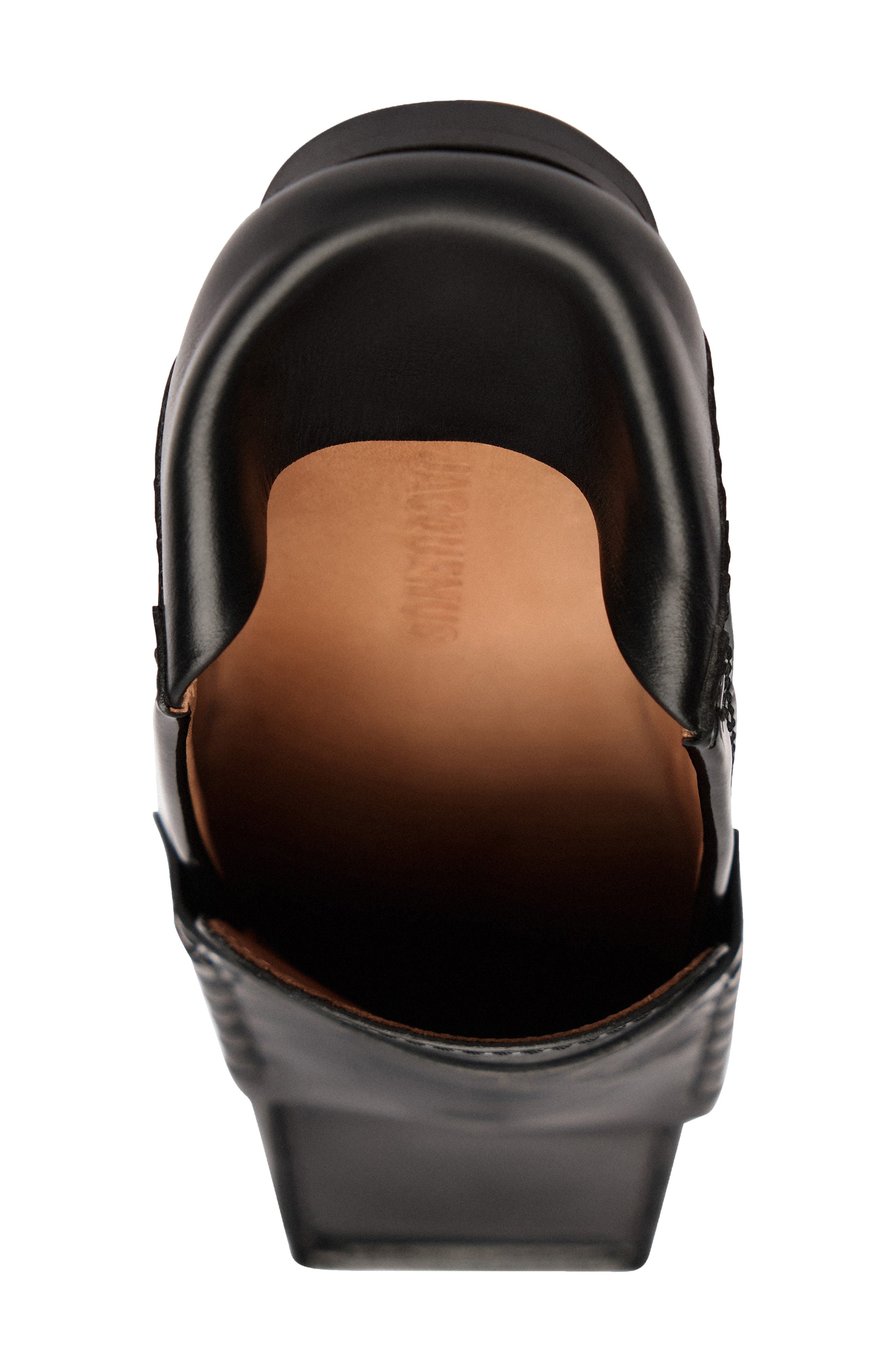 Jacquemus The Carré Loafer in Black 990 at Nordstrom - 5