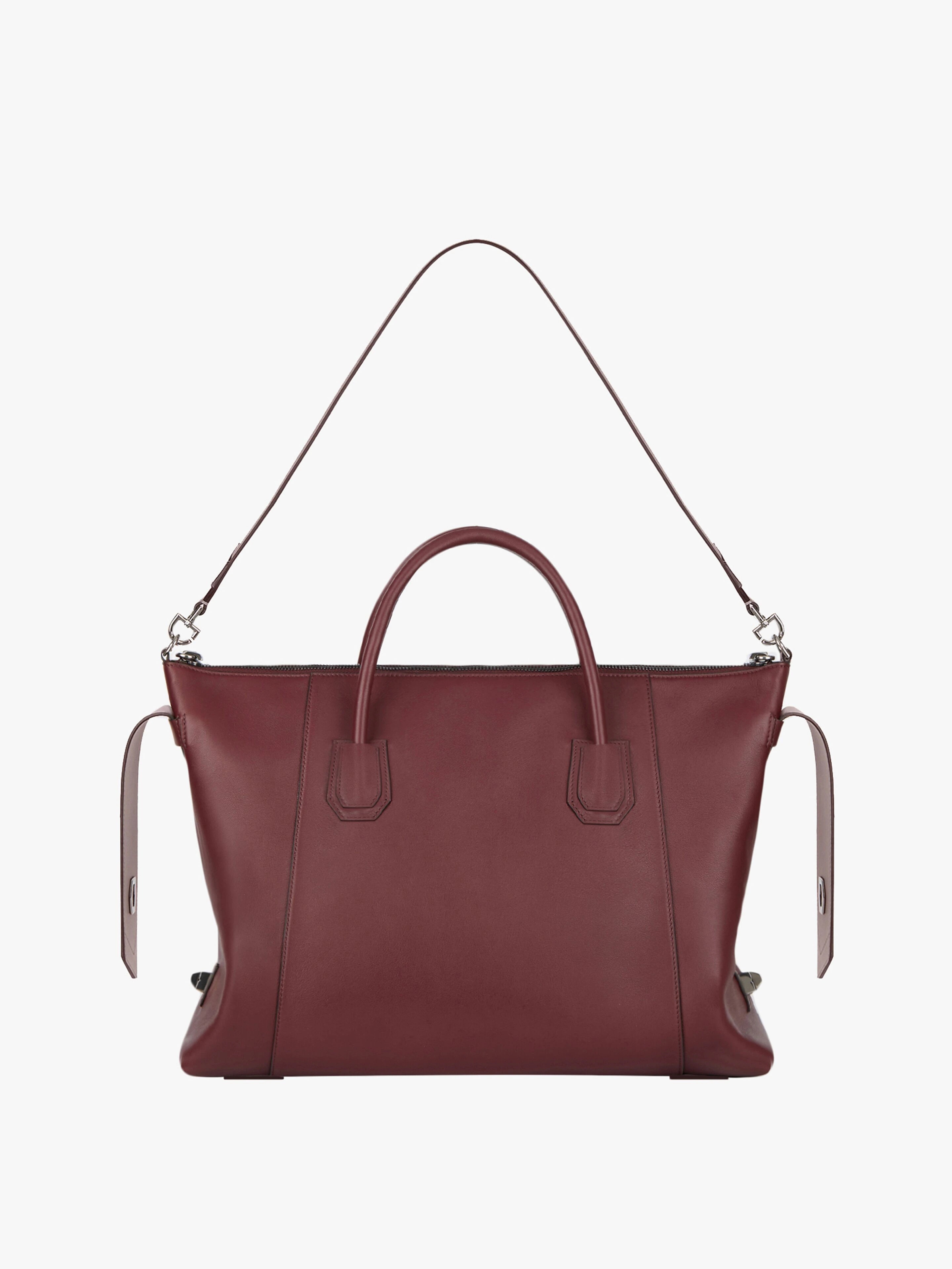 MEDIUM ANTIGONA SOFT BAG IN SMOOTH LEATHER - 4