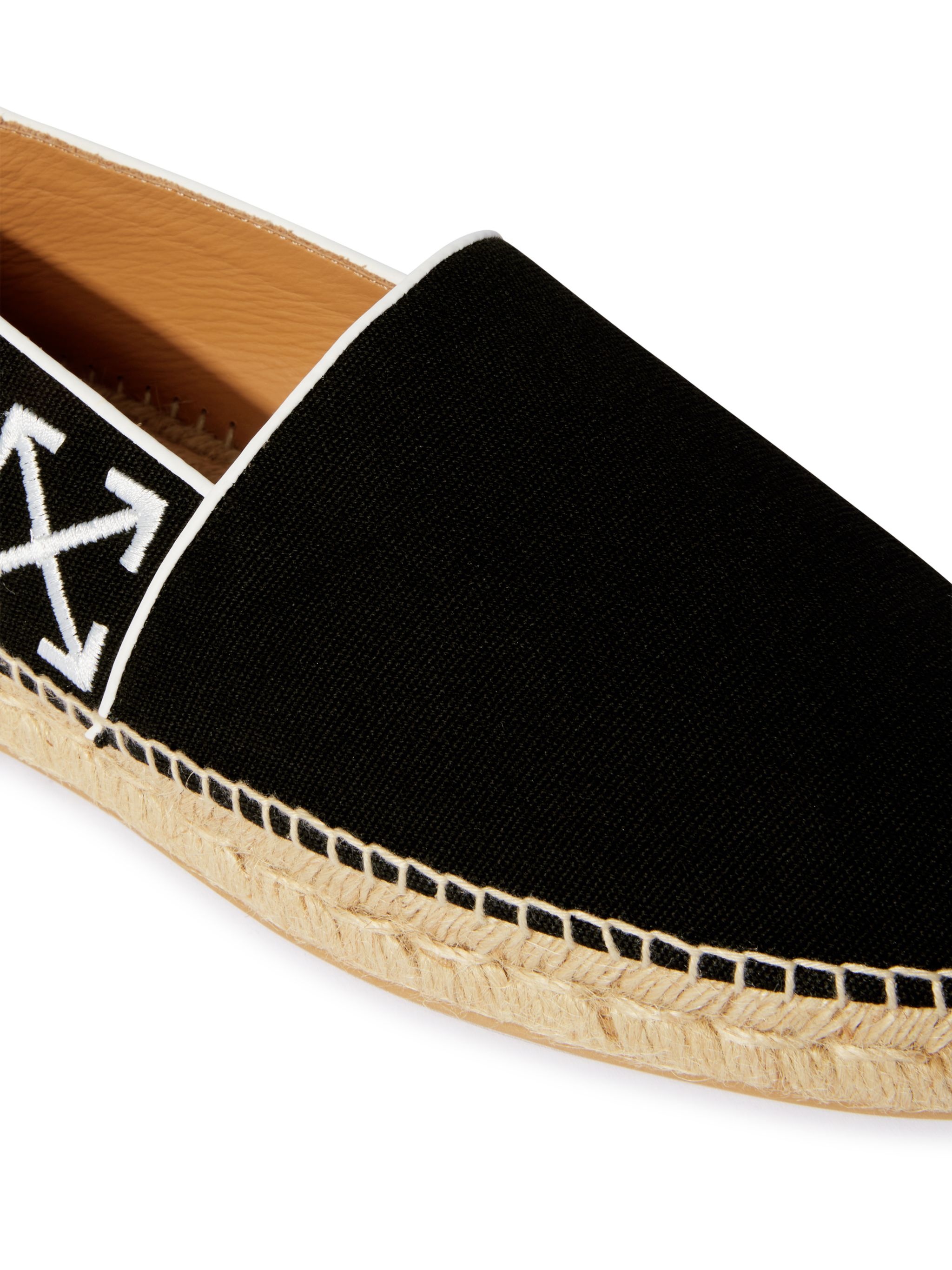 Black/white Biarritz Espadrilles - 5