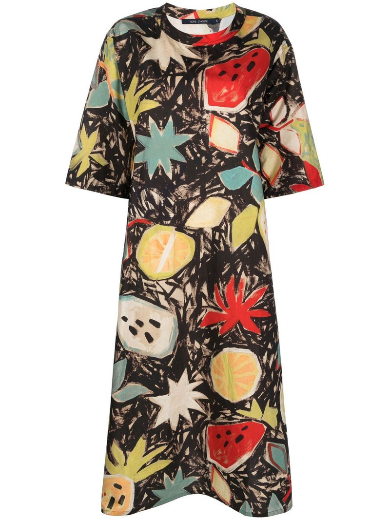 Darby fruit-print dress 1