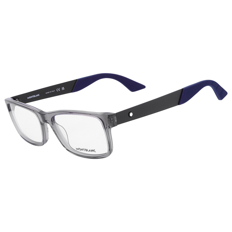 Montblanc Demo Rectangular Men's Eyeglasses MB0301O 008 56 - 3