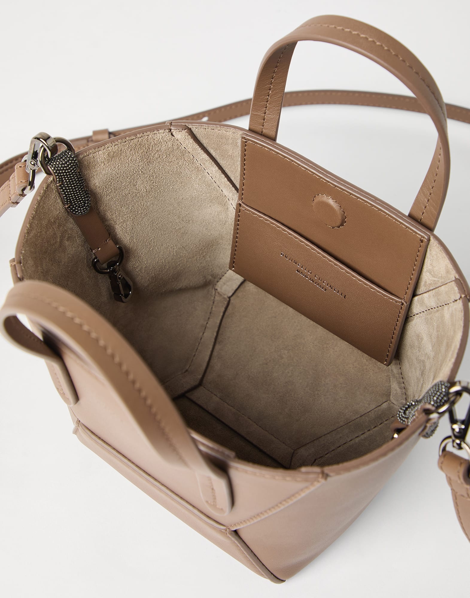 BC Duo mini bag in calfskin with monili - 5