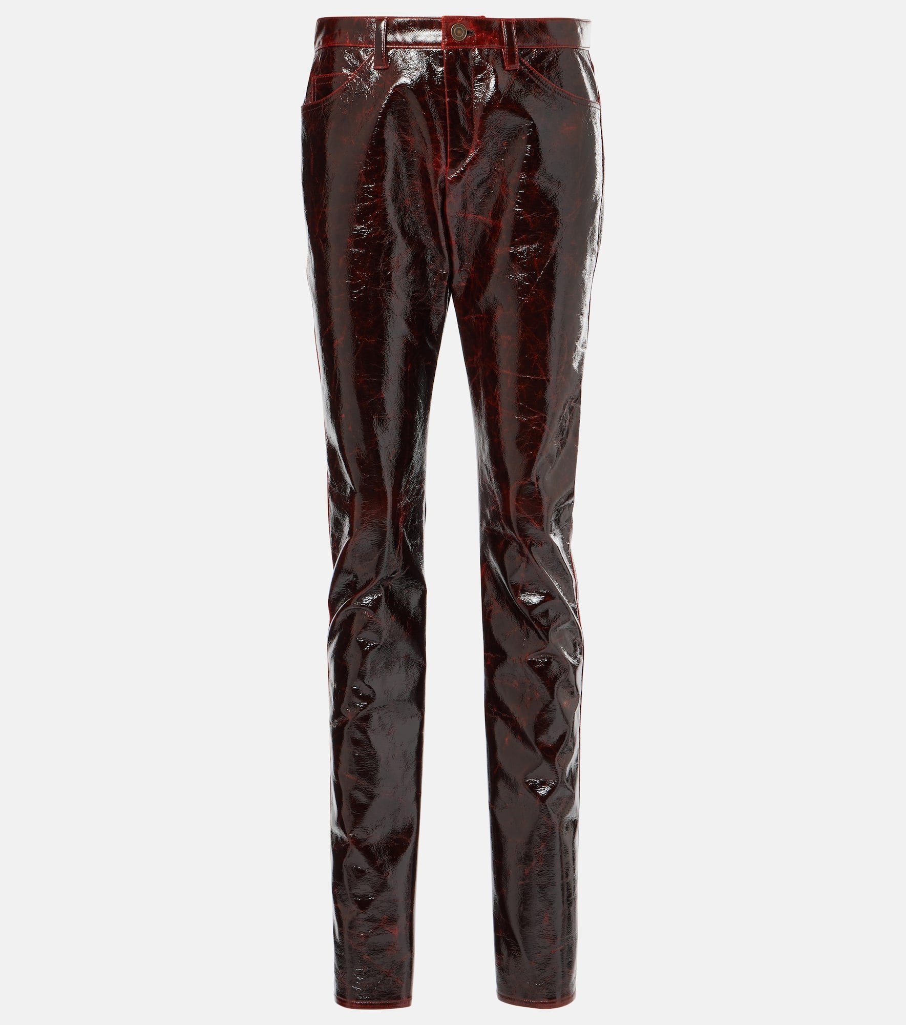 Lovis cotton-blend slim pants - 1