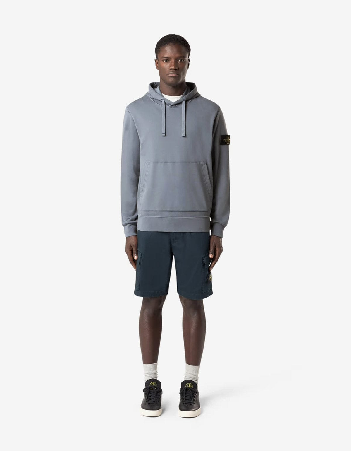 Stone Island Avio Blue Hoodie - 2