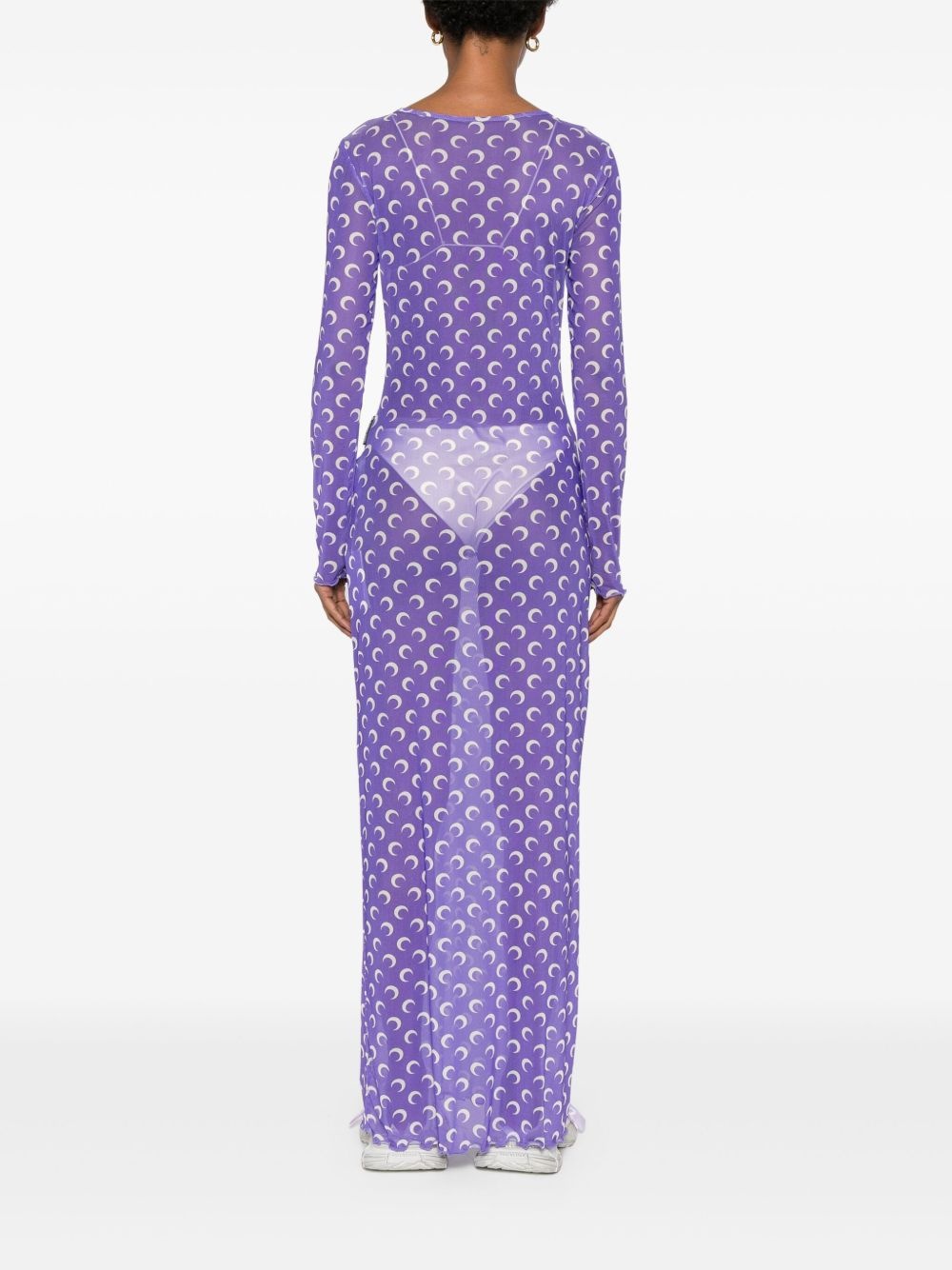printed maxi dress - 4