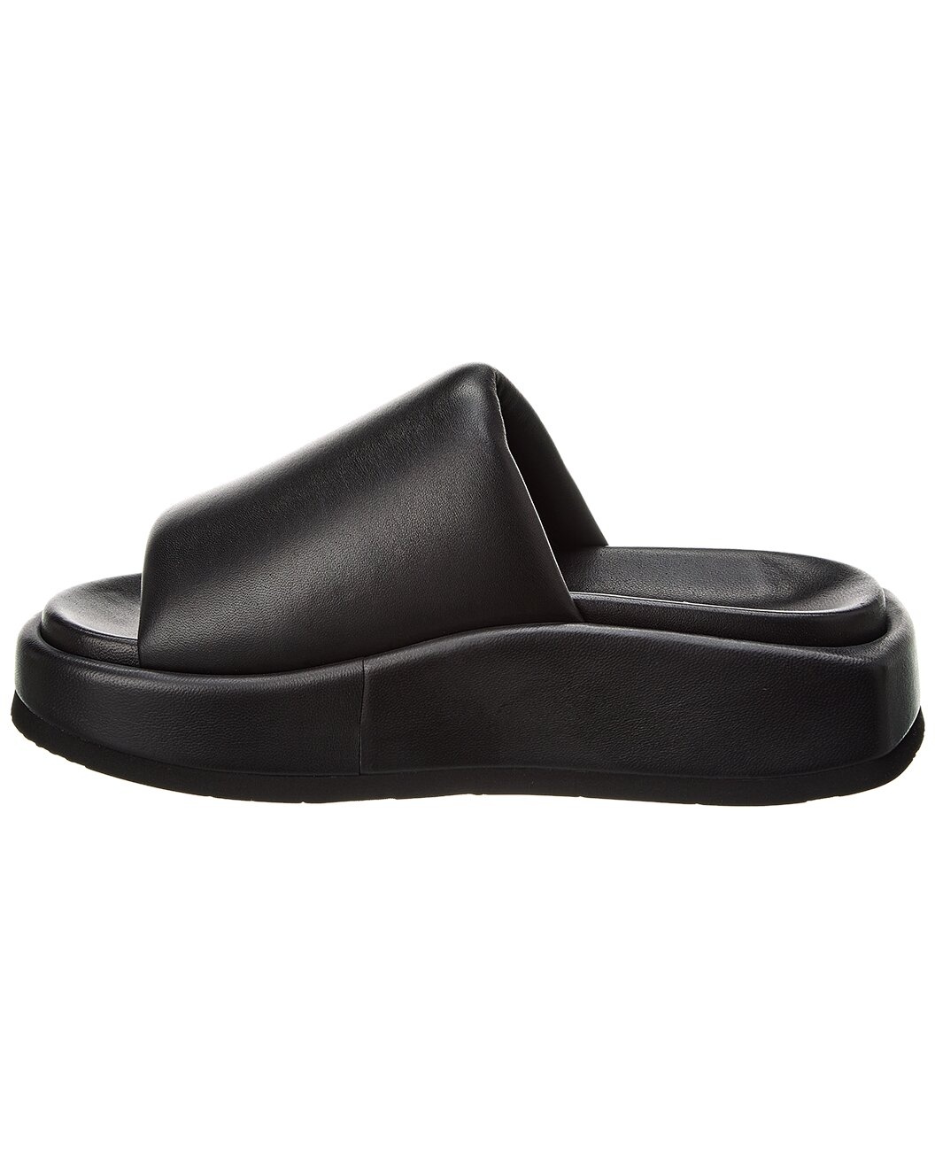 The Attico Mia Leather Flatform Sandal - 2