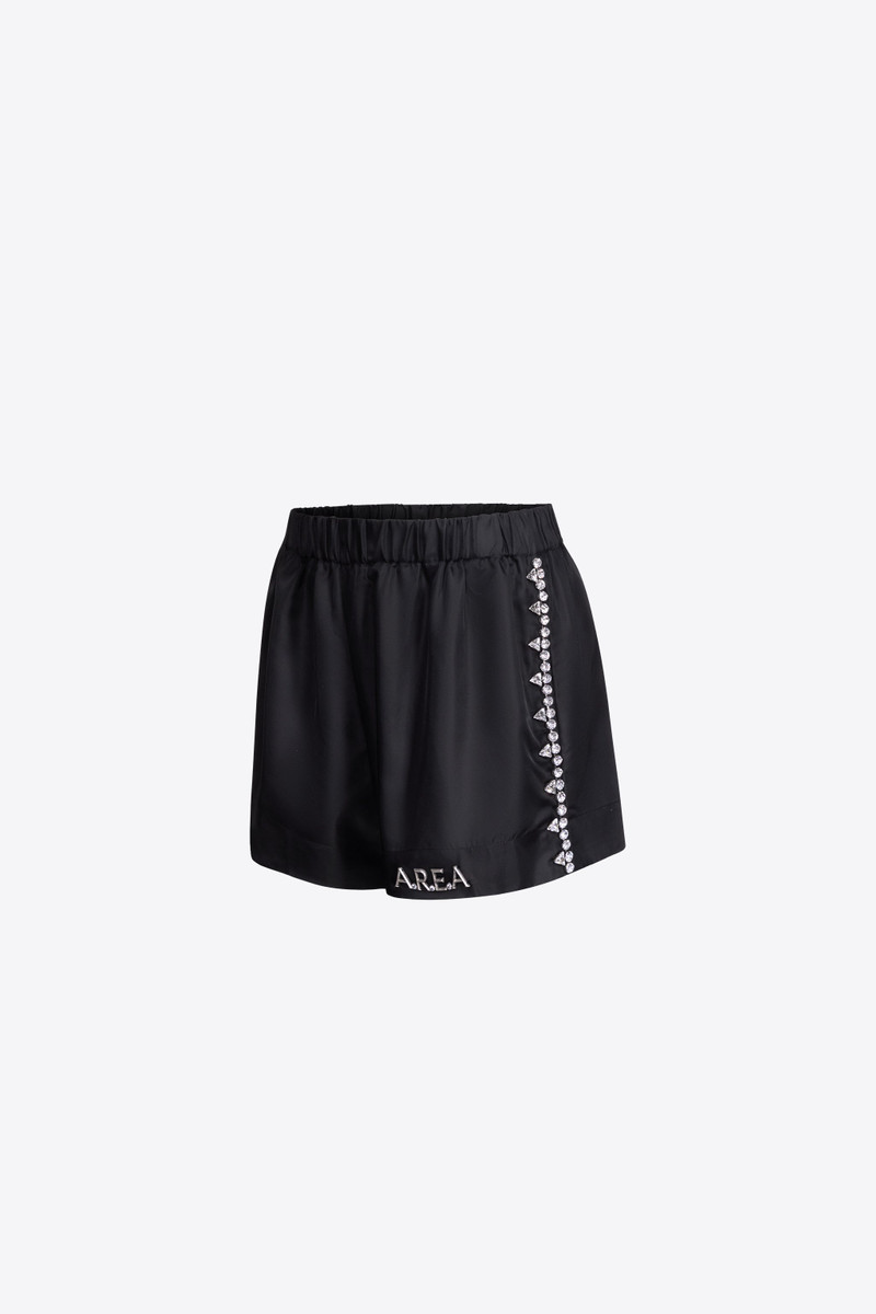 AREA CRYSTAL TRIM TRACK SHORT outlook
