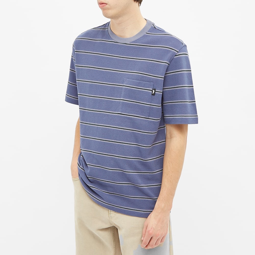 Stussy Peak Stripe Tee - 3