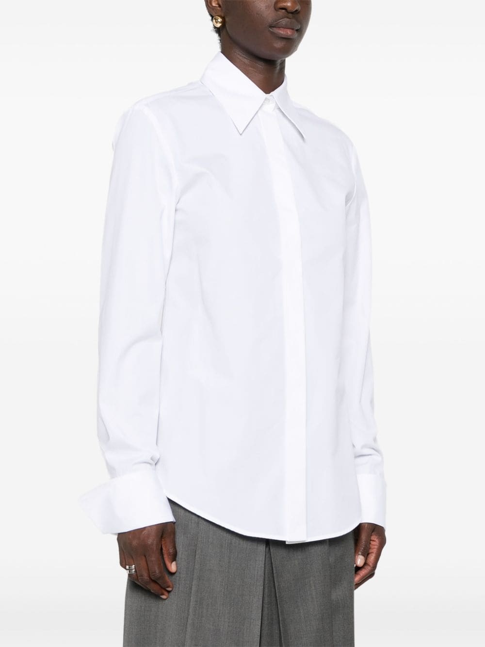 Oste cotton poplin shirt - 3