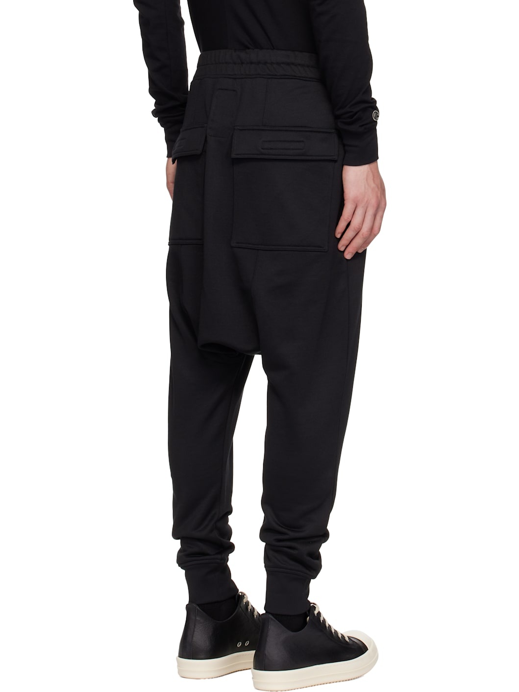 Black Champion Edition Prisoner Drawstring Sweatpants - 3