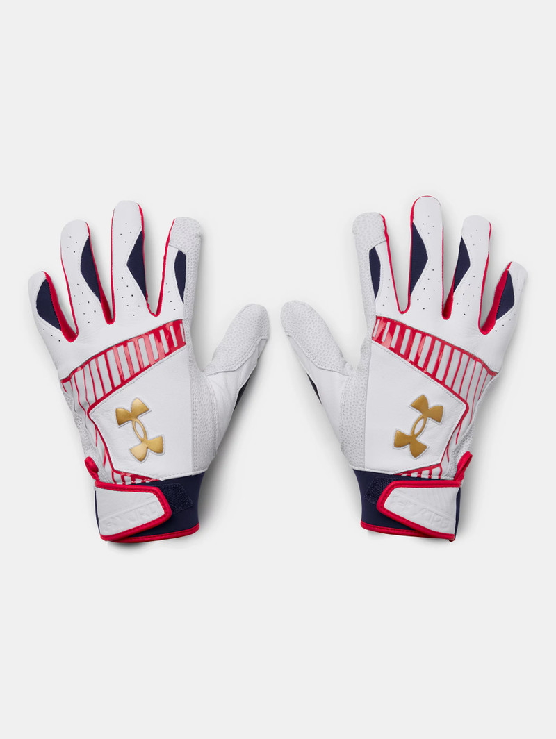 Men's UA Yard 9 Stars & Stripes Batting Gloves 1