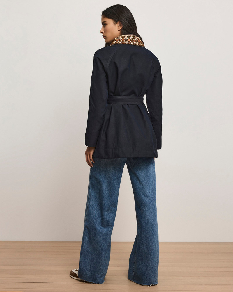 LANGHAM BELTED DICKEY COAT 5