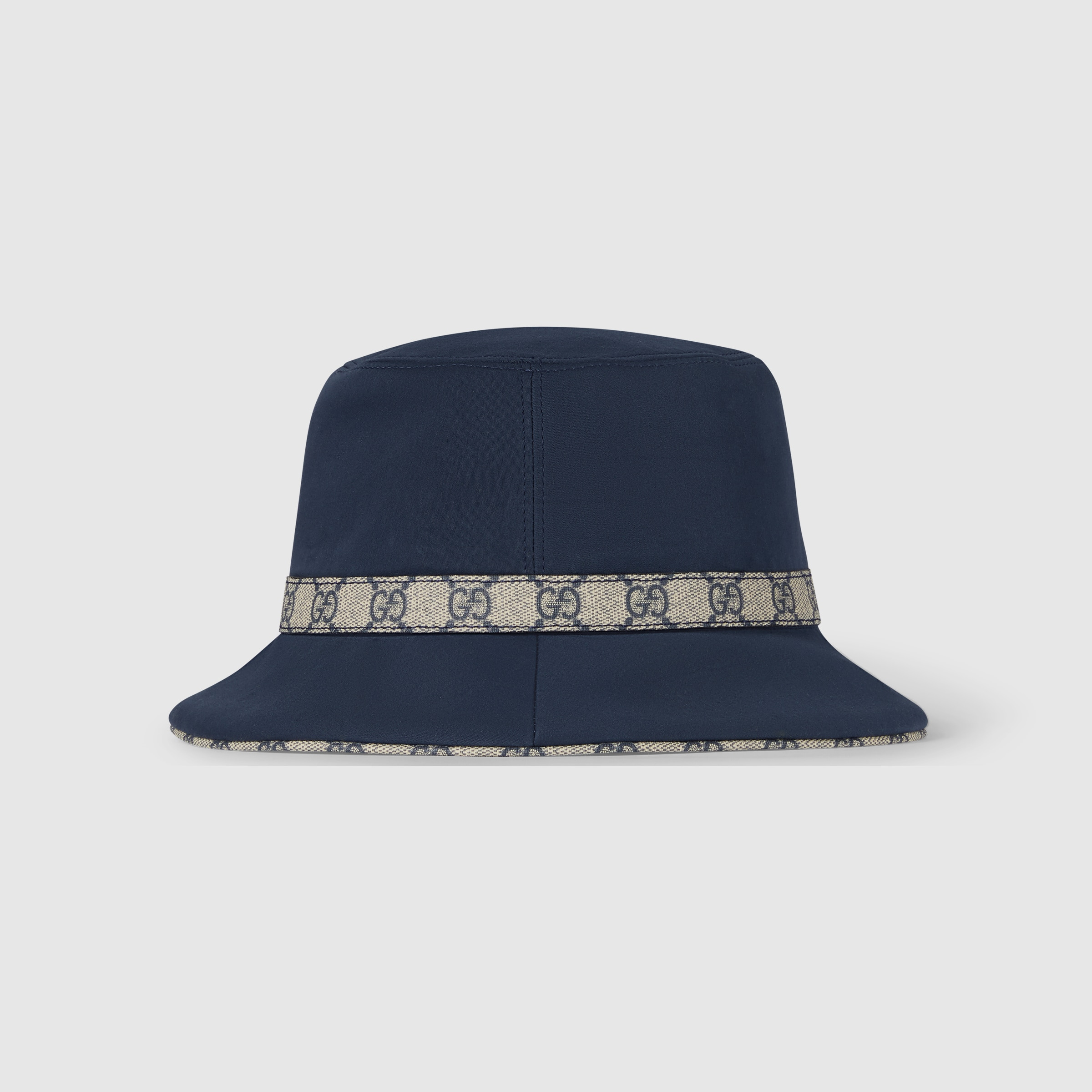 Cotton fedora with Double G - 2