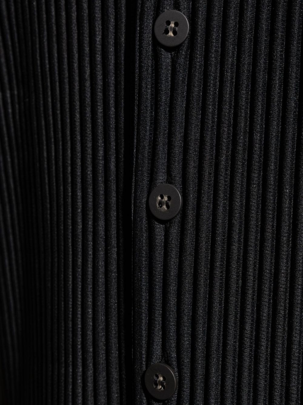 pleated button-down waistcoat - 5