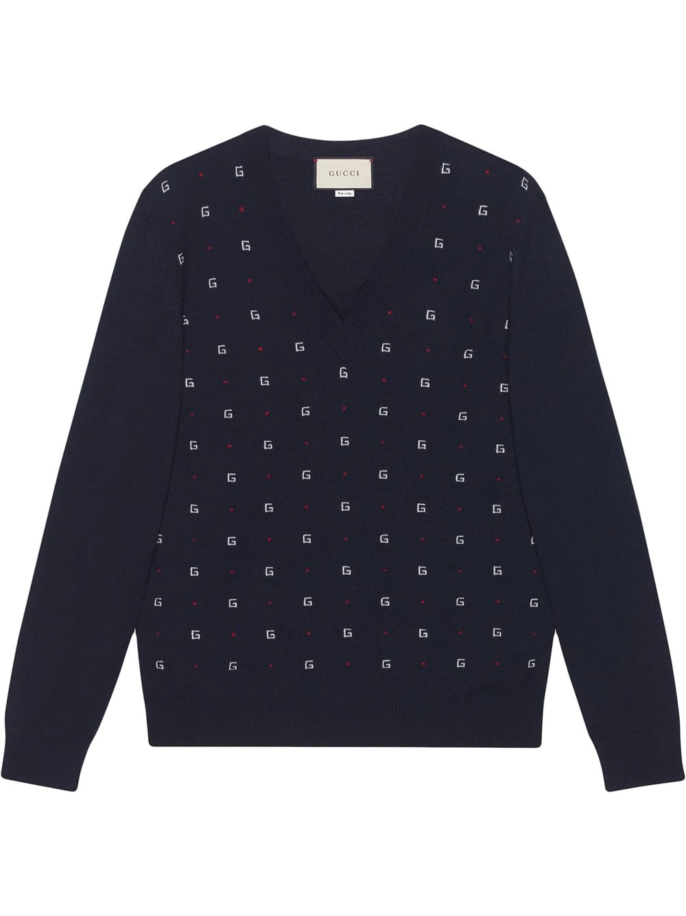 G dot jacquard jumper - 1