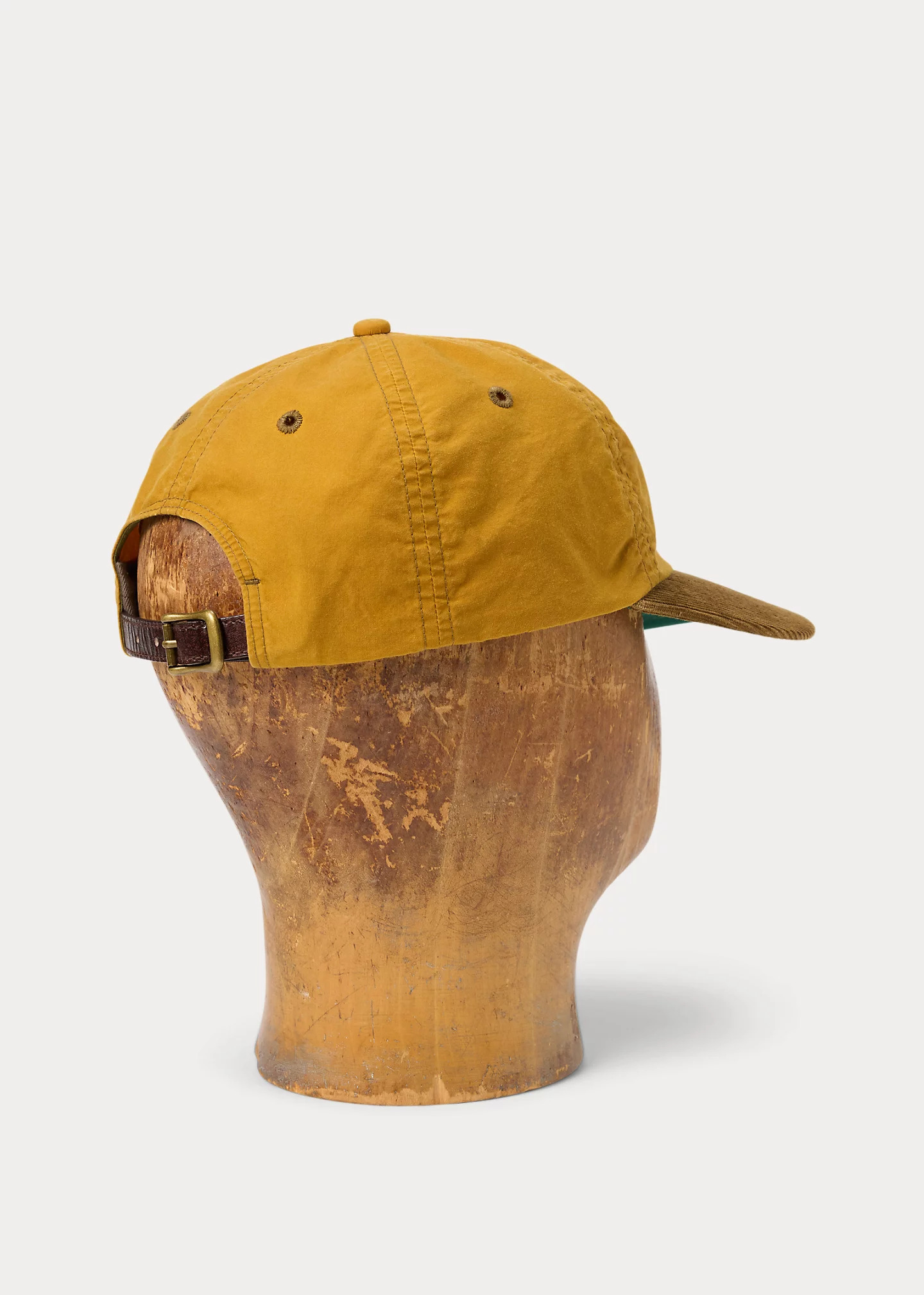 Corduroy-Bill Oilcloth Ball Cap - 2