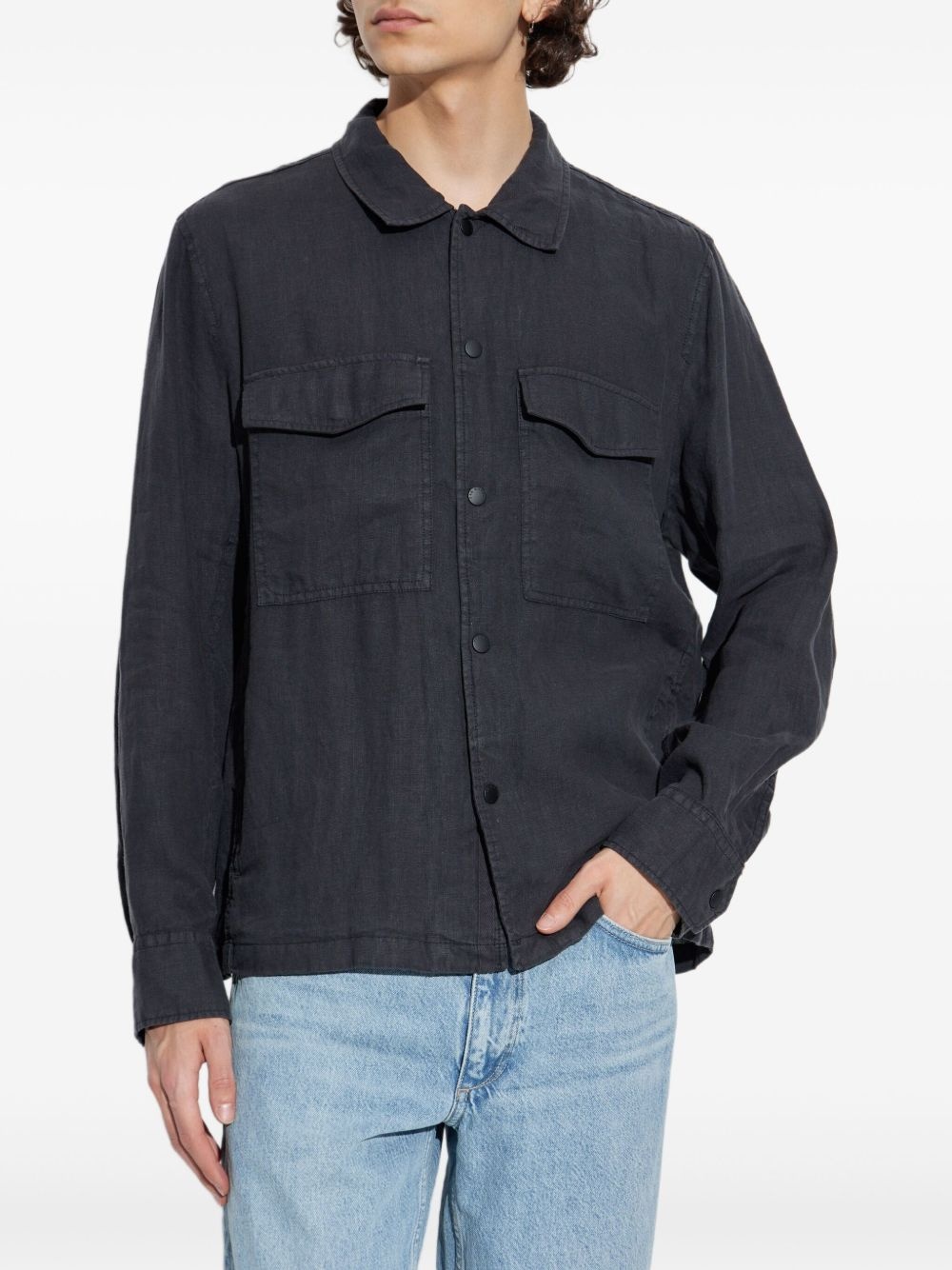 linen jacket - 3