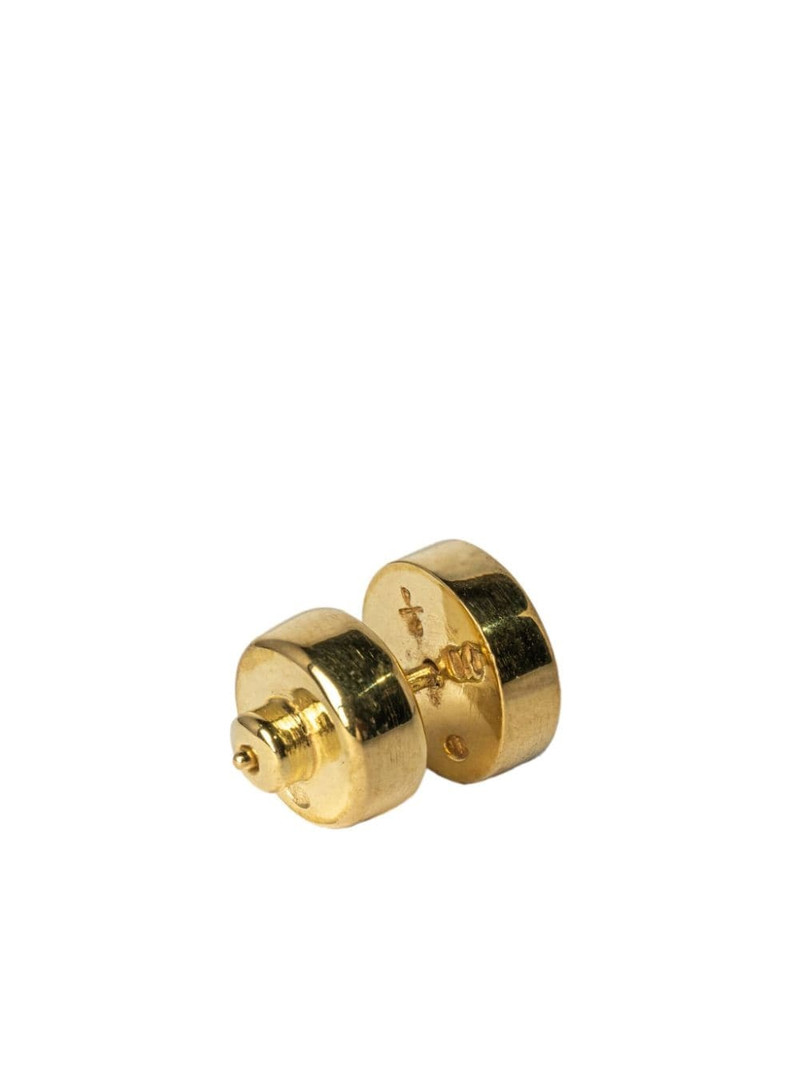 Parts of Four diamond-encrusted stud earring outlook