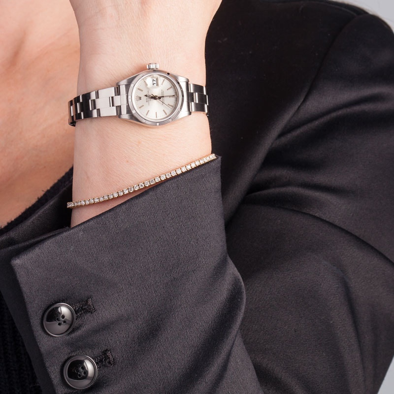 Ladies Rolex Date Ref 79190 Stainless Steel - 5