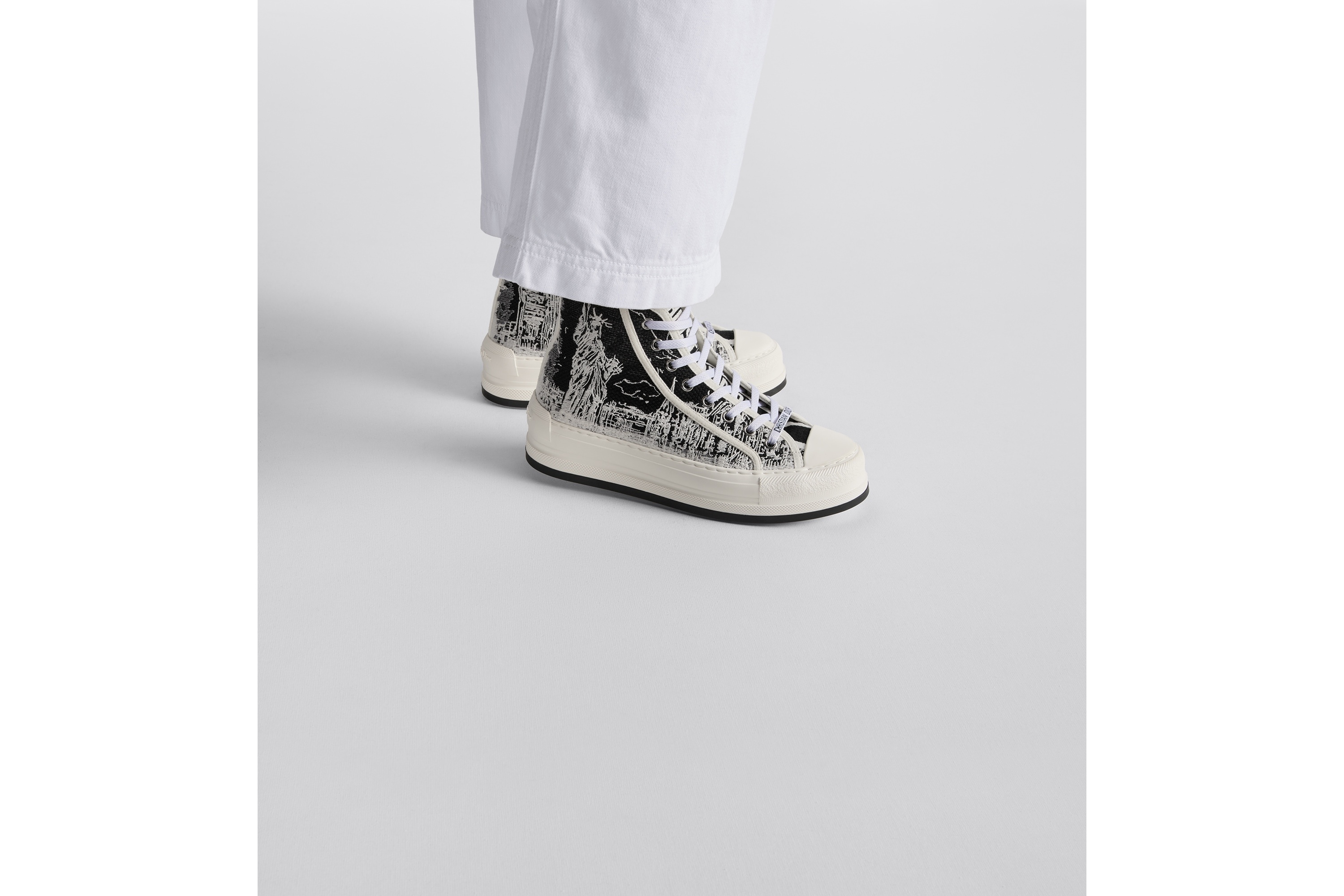 Walk'n'Dior High-Top Platform Sneaker - 3