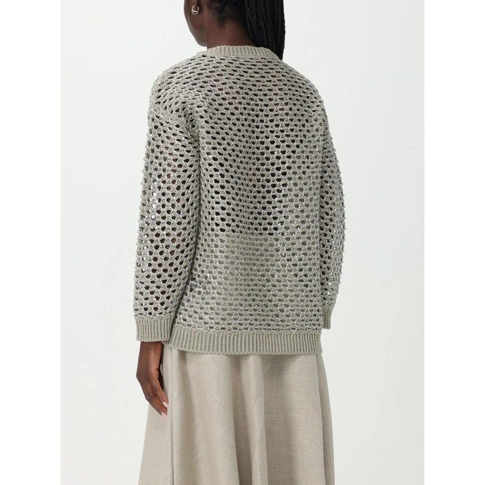 METALLIC DETAIL KNIT SWEATER - 3