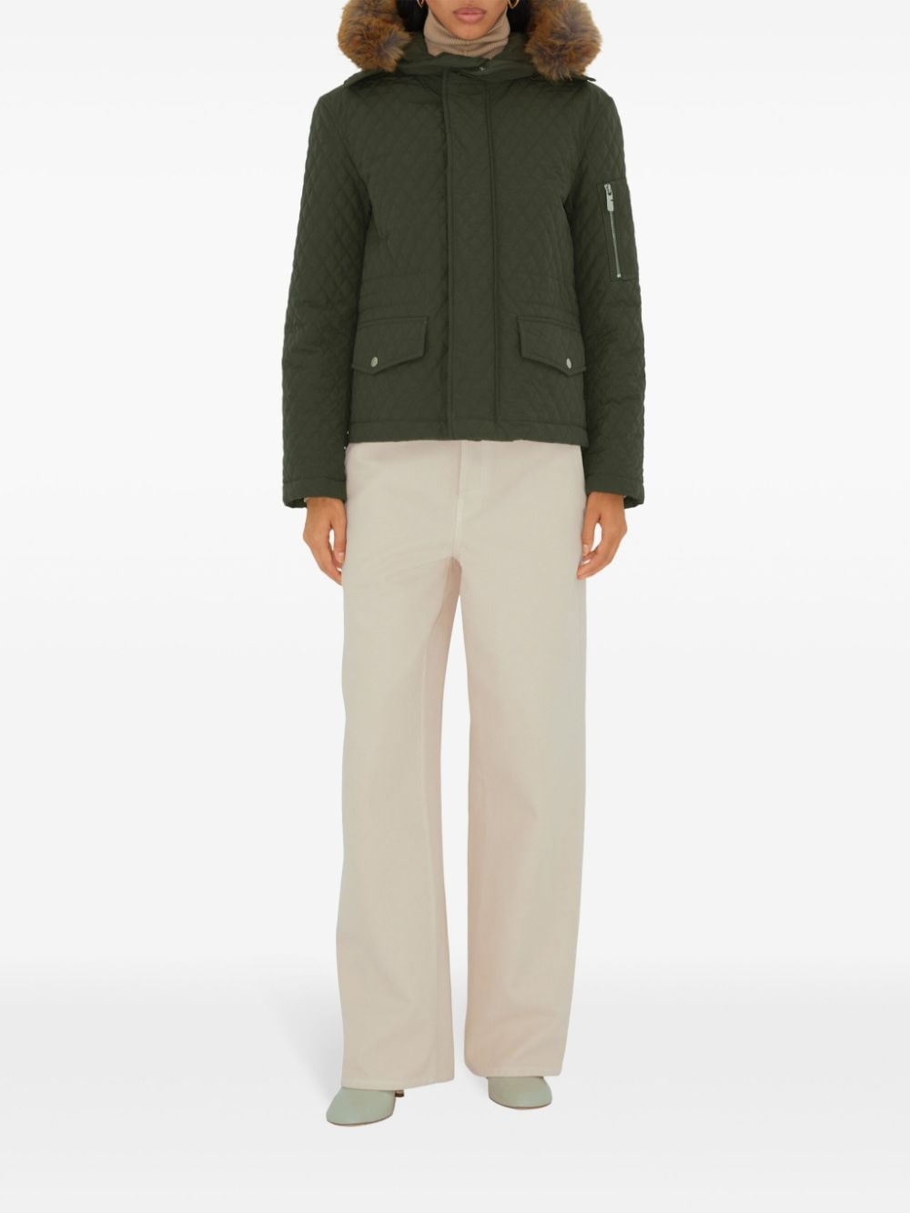 quilted puffer jacket - 2
