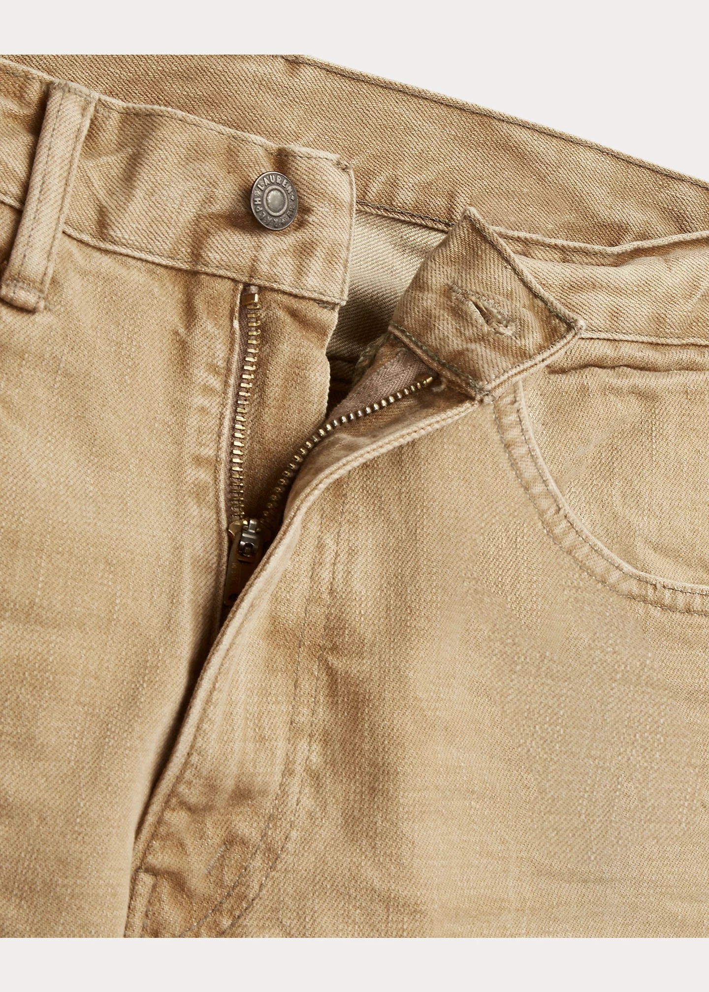 High Slim Tan Jean - 3