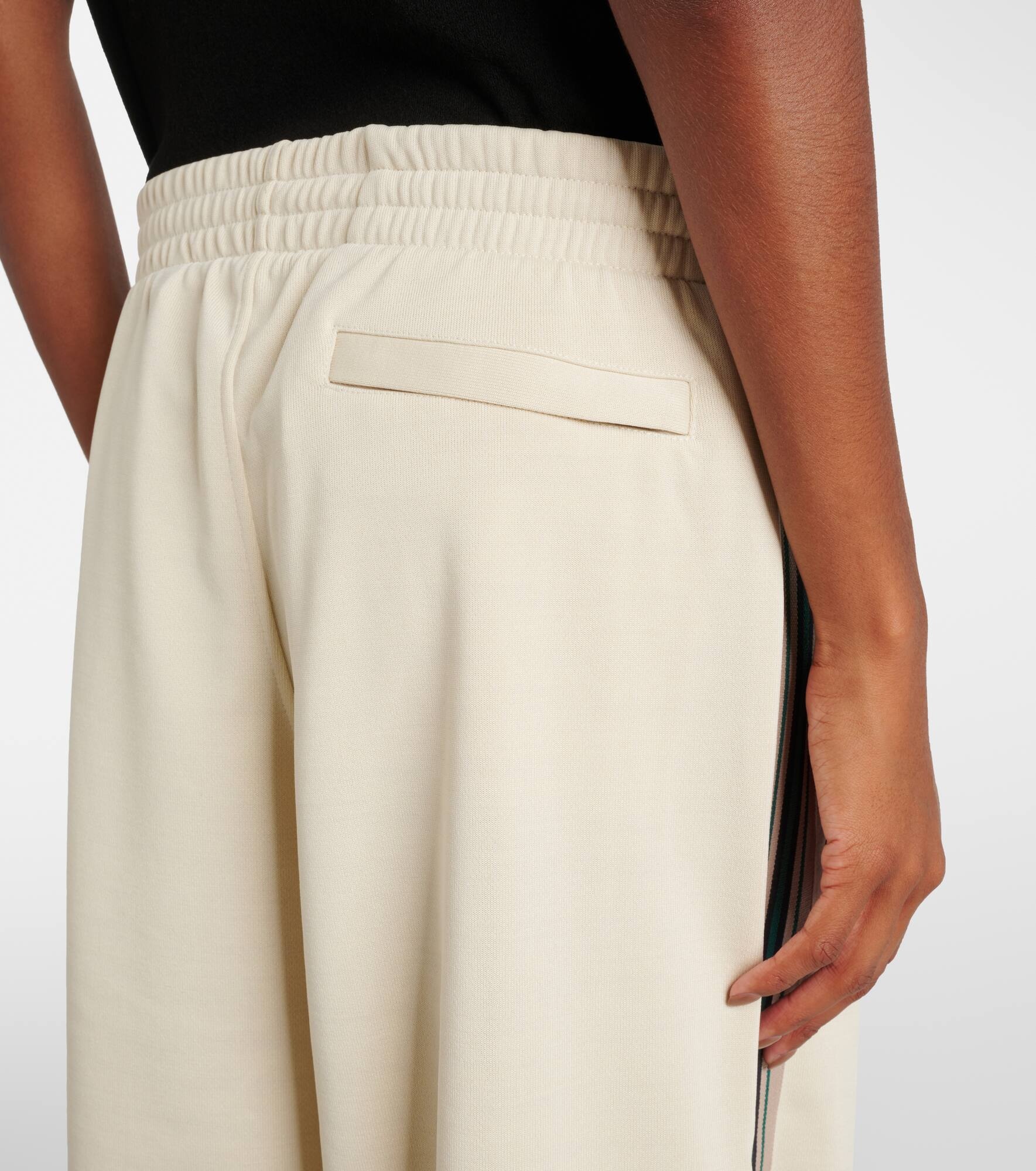 Logo jersey track pants - 6