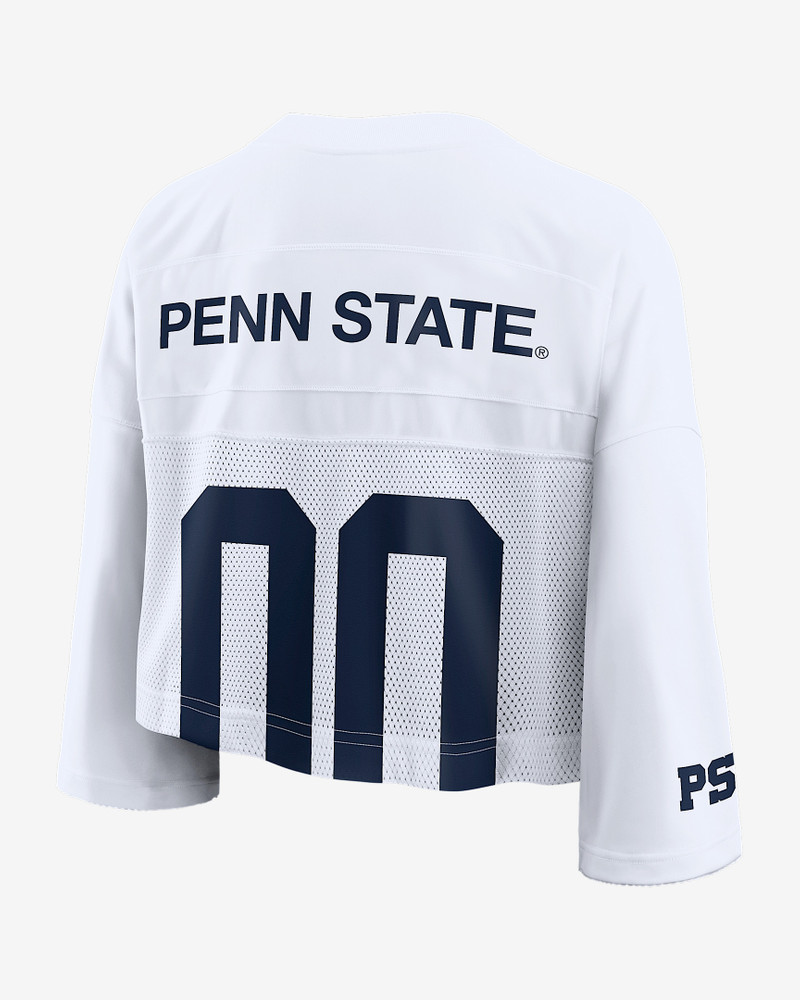 Nike Penn State Jersey Women's Nike Dri-FIT College Cropped Top outlook