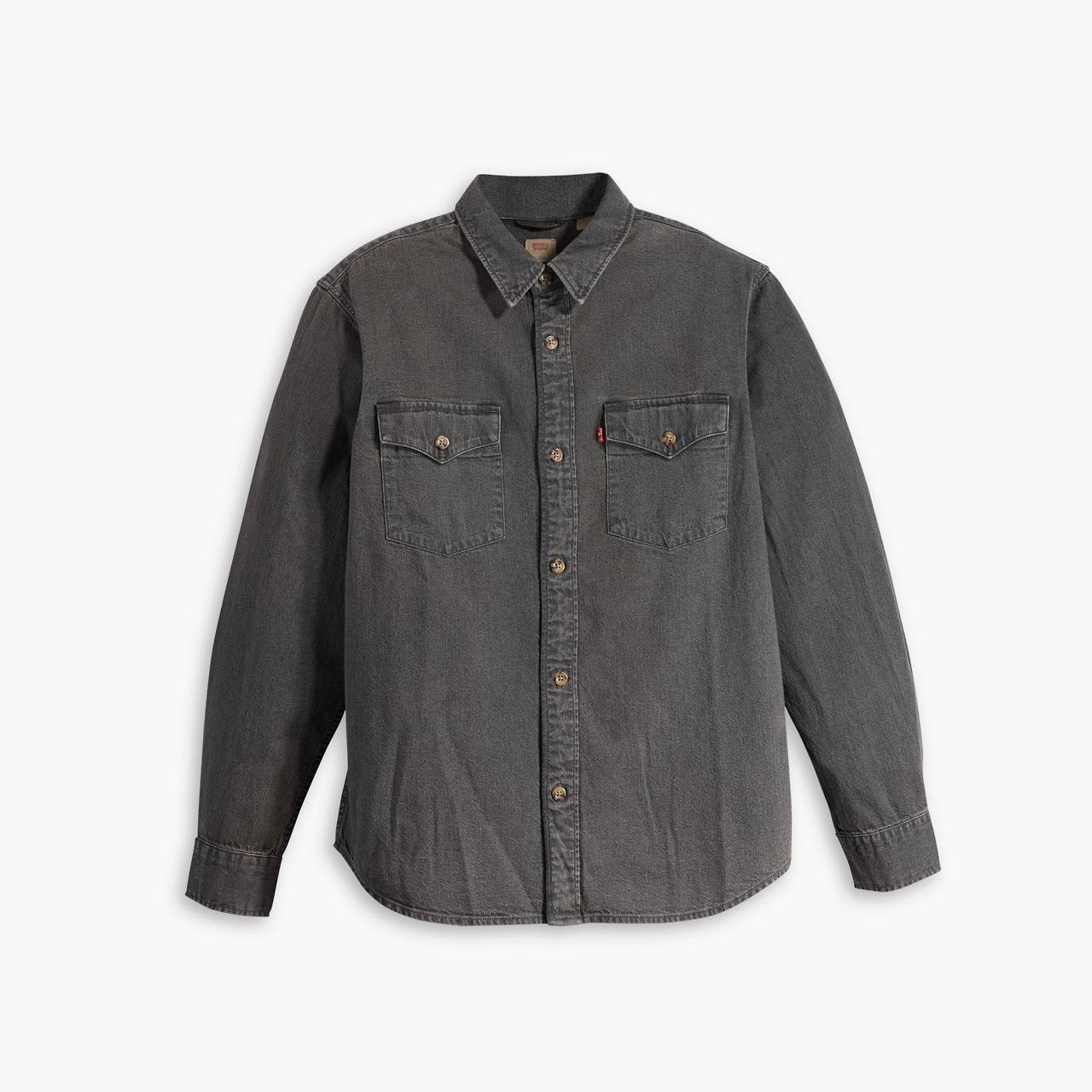 RELAXED FIT WESTERN SHIRT - 1