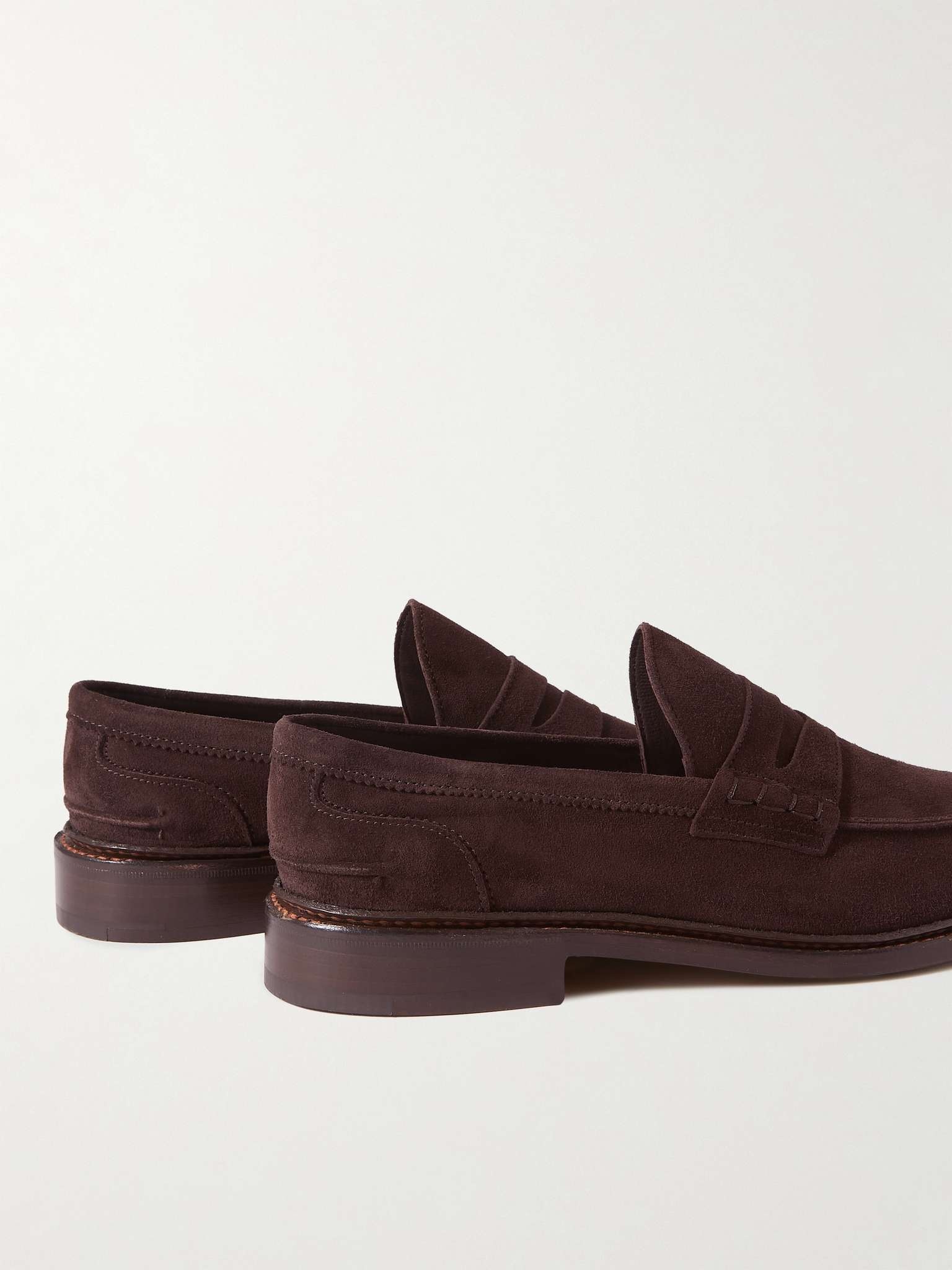 Adam Suede Penny Loafers - 5