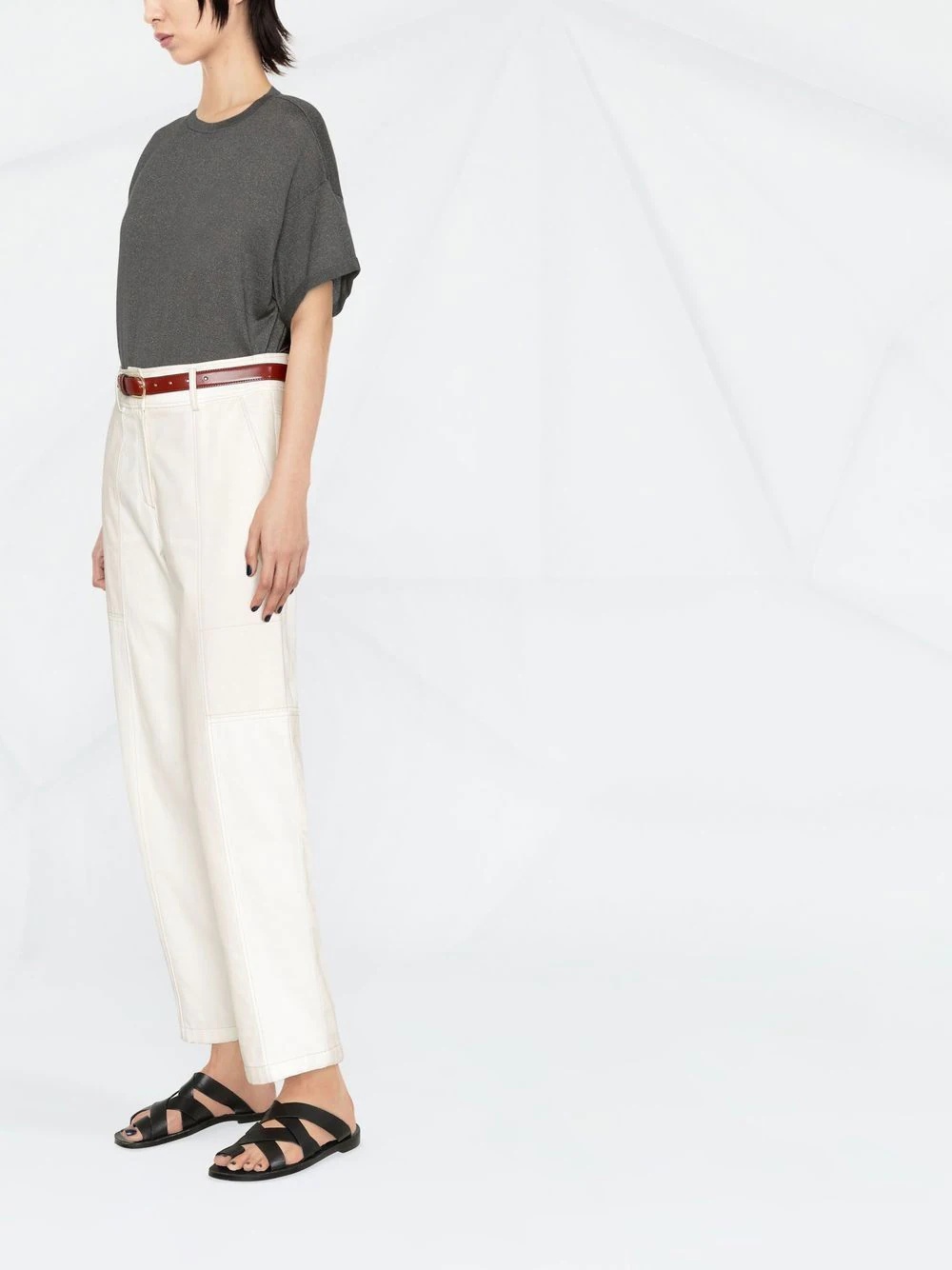round-neck short-sleeve T-shirt - 3