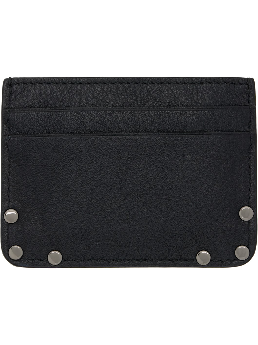 Black Flat Orb Card Holder - 2