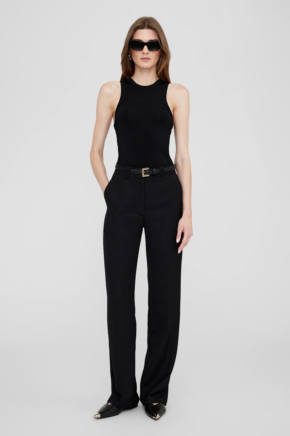 Nicola Belt - Black With Gold - 2