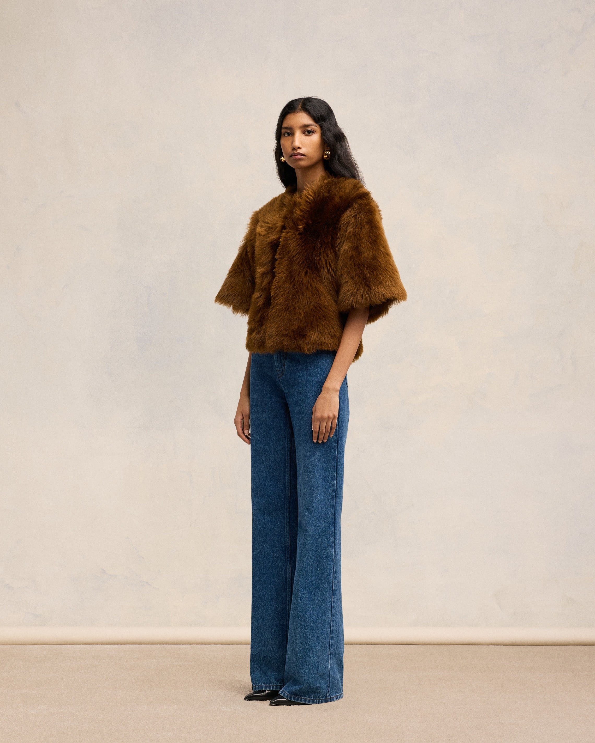 SHEARLING TOP - 6