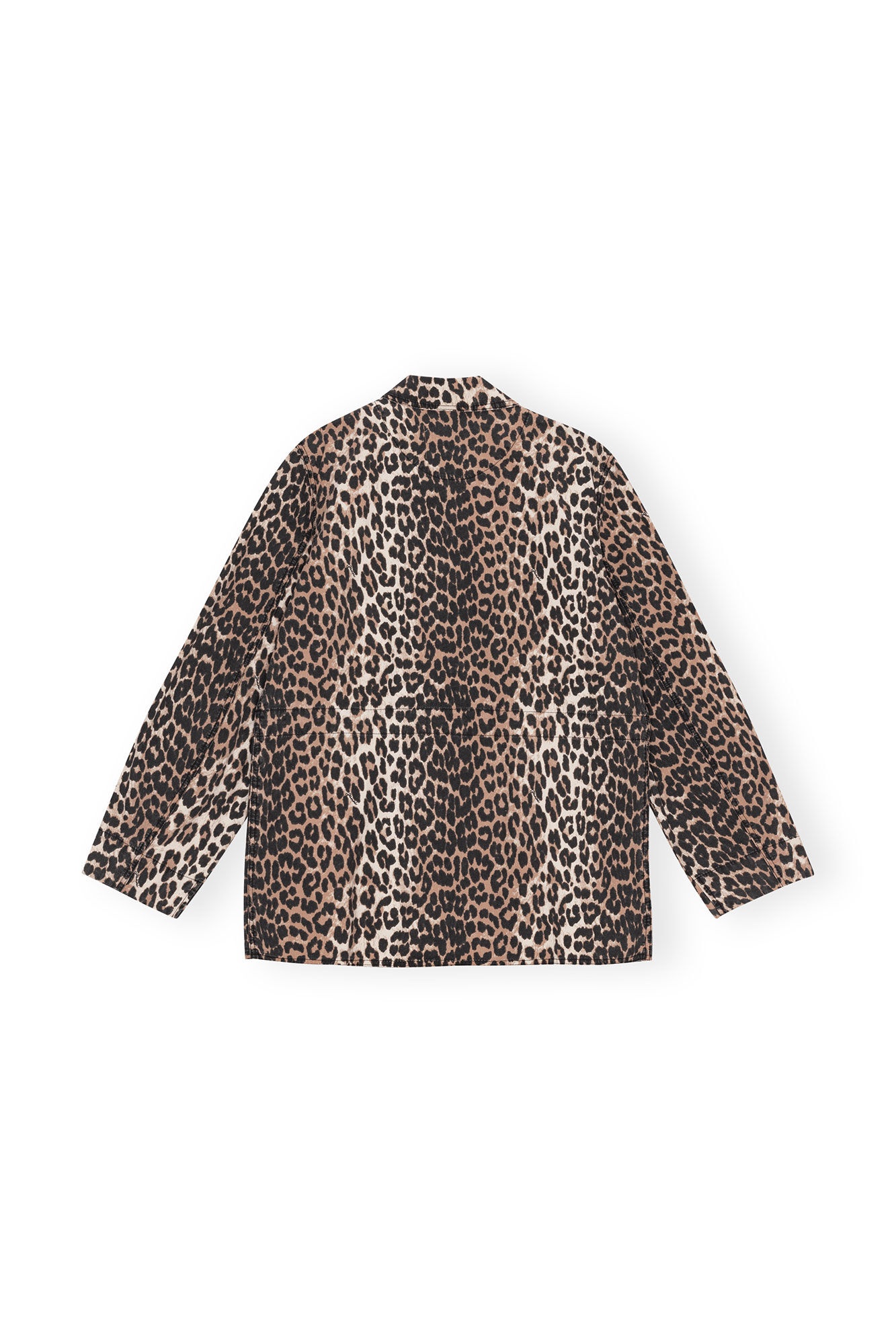 LEOPARD COTTON CANVAS JACKET - 6