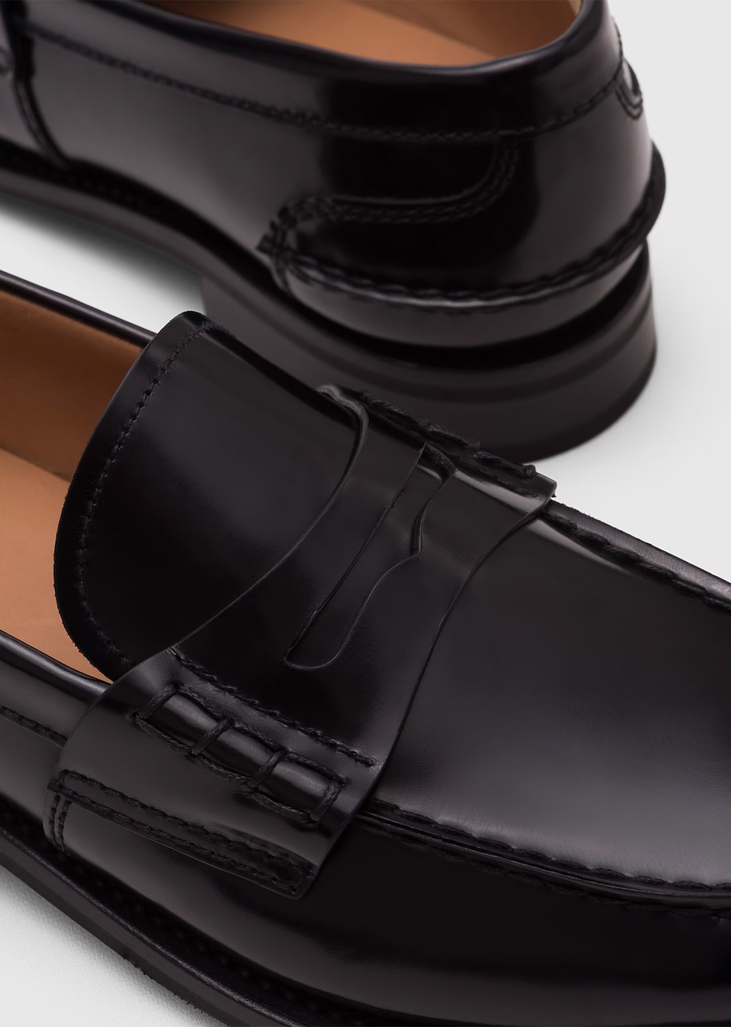 Pembrey Polished Leather Loafer - 3